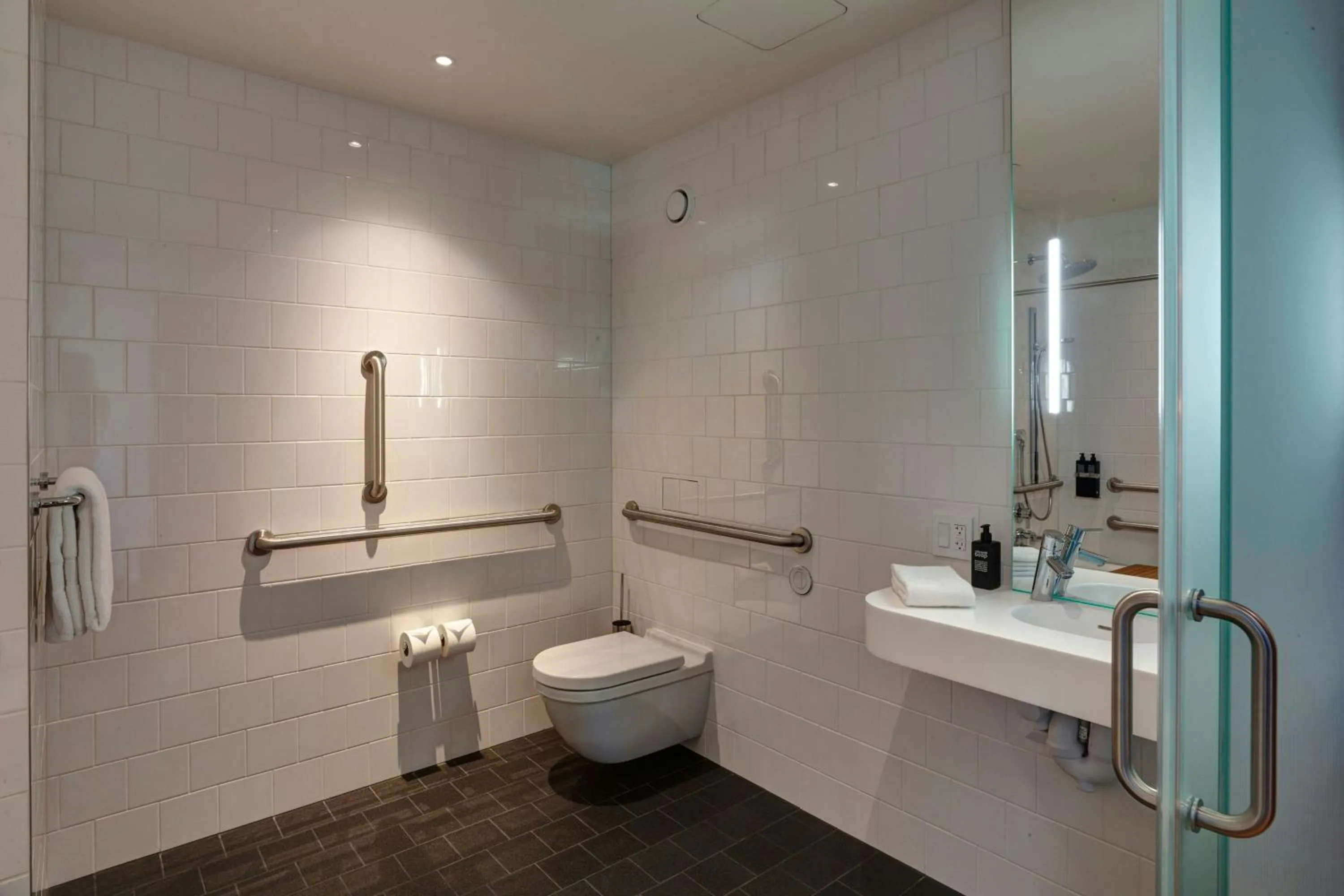 Bathroom in citizenM San Francisco Union Square