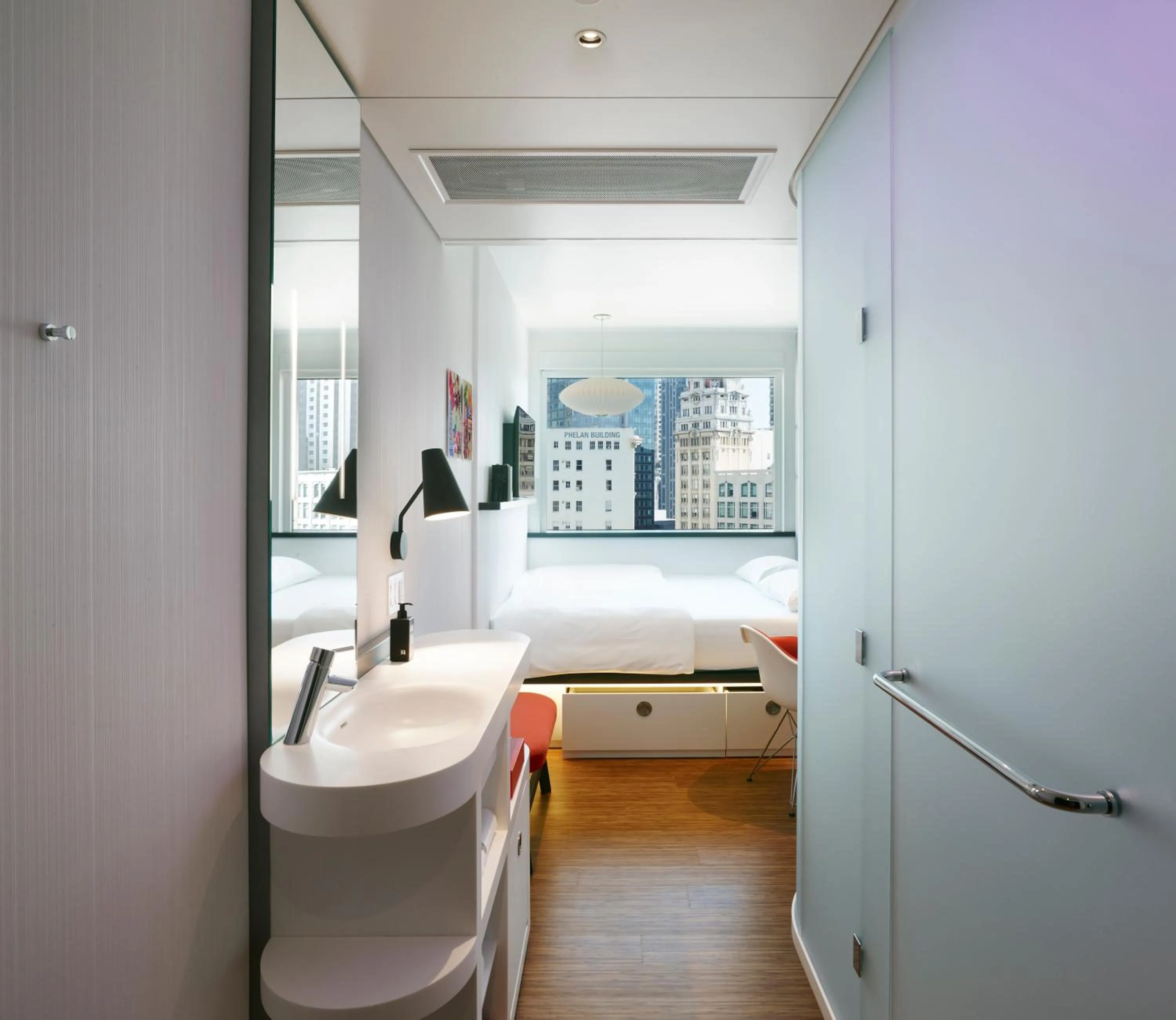 Bedroom, Bed in citizenM San Francisco Union Square