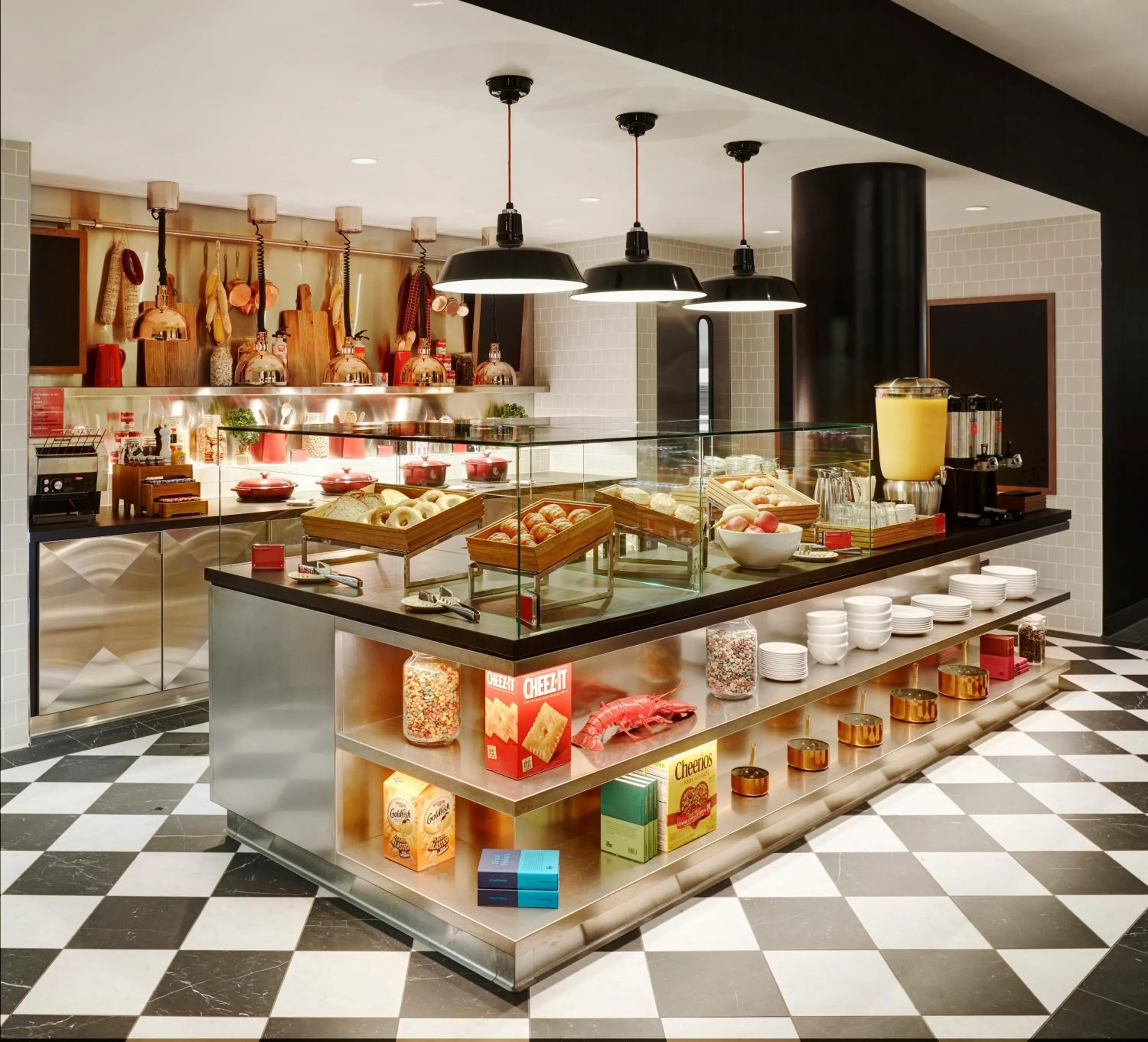 Breakfast in citizenM San Francisco Union Square