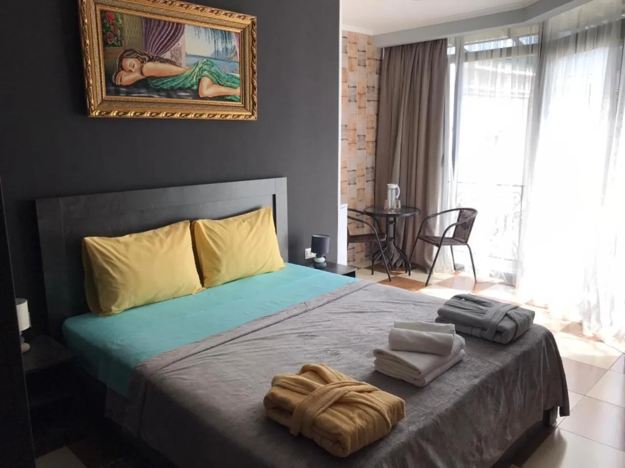 Photo of the whole room, Bed in Batumi West Hotel