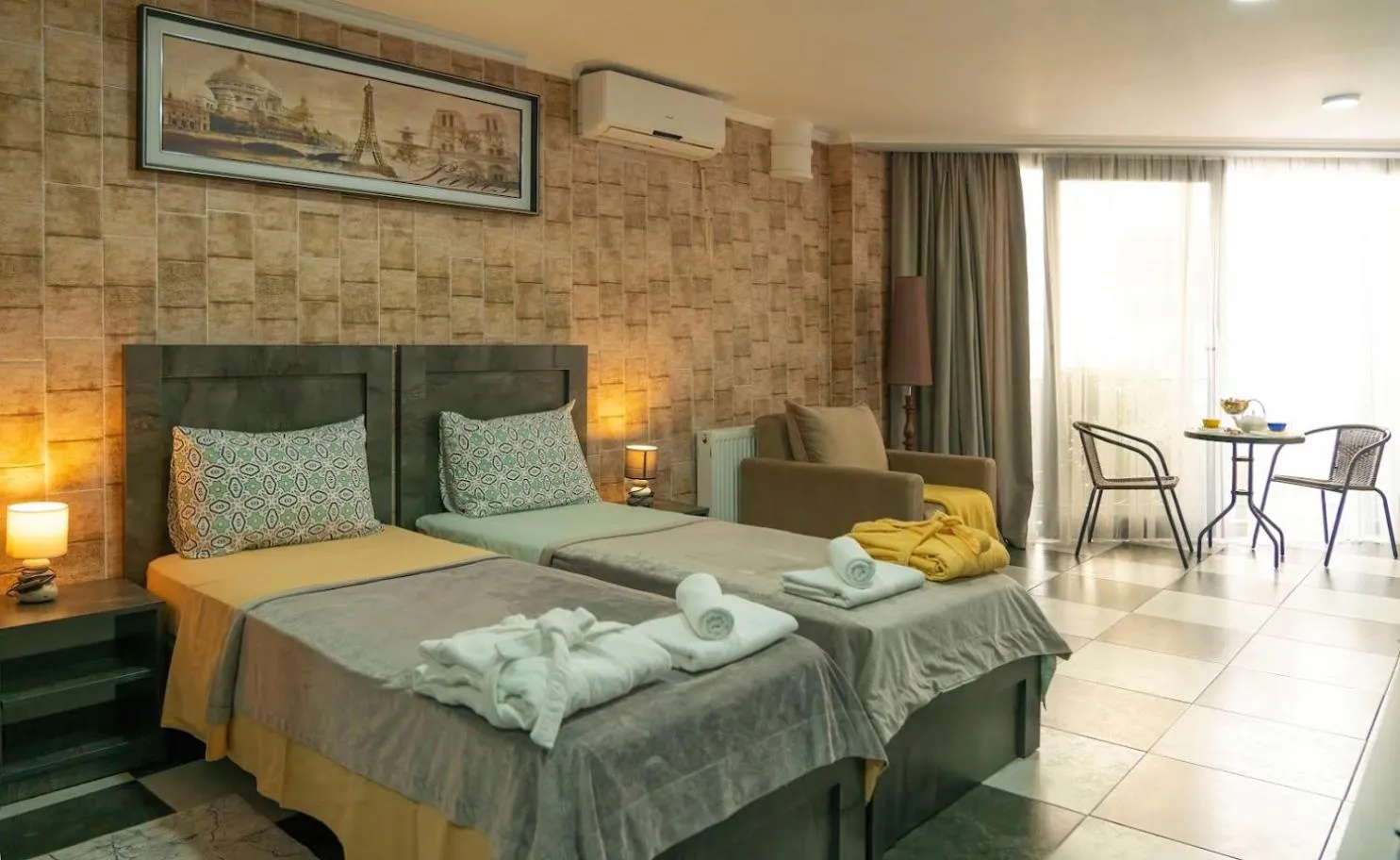 Photo of the whole room, Bed in Batumi West Hotel