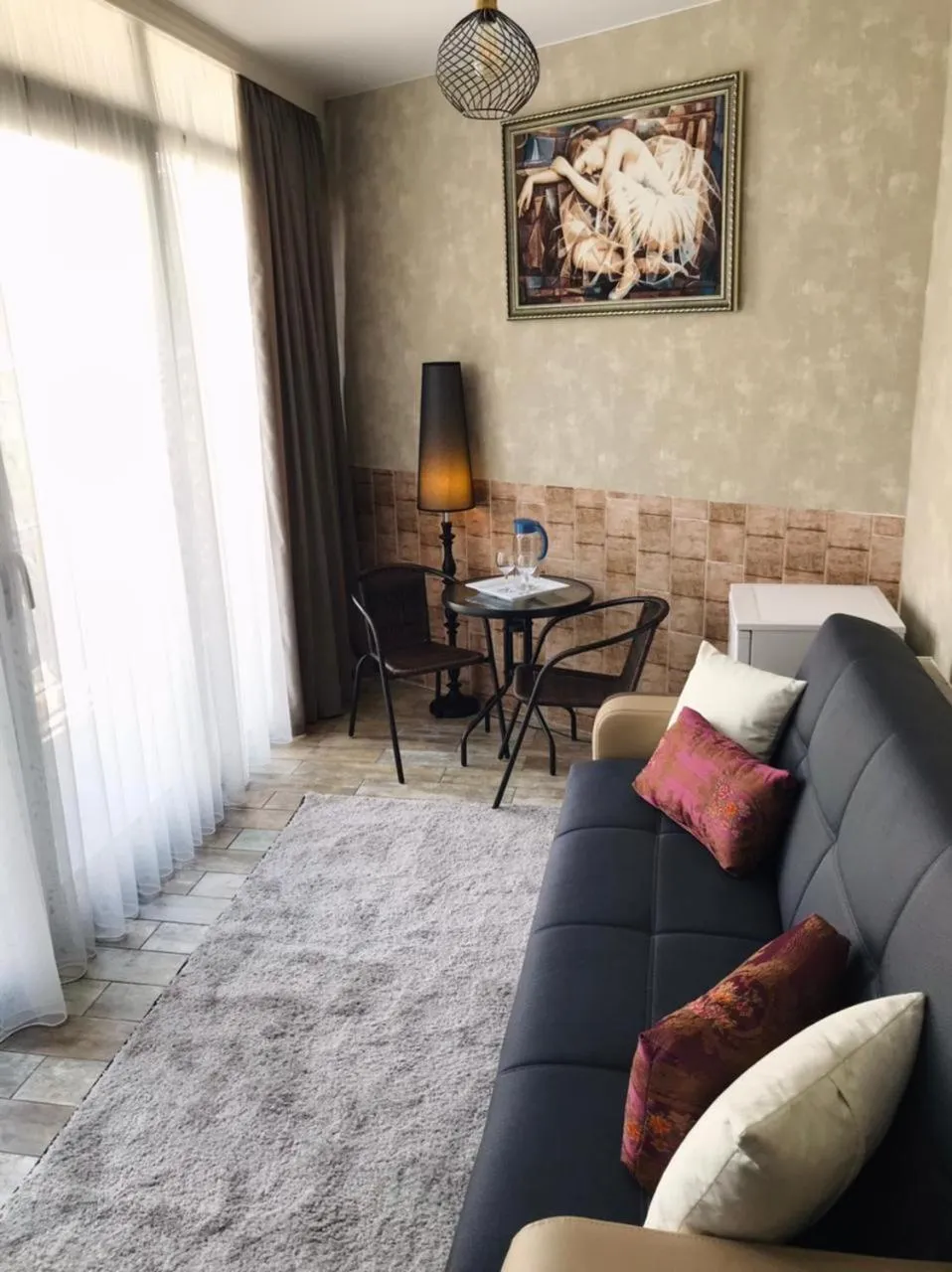 Seating area in Batumi West Hotel