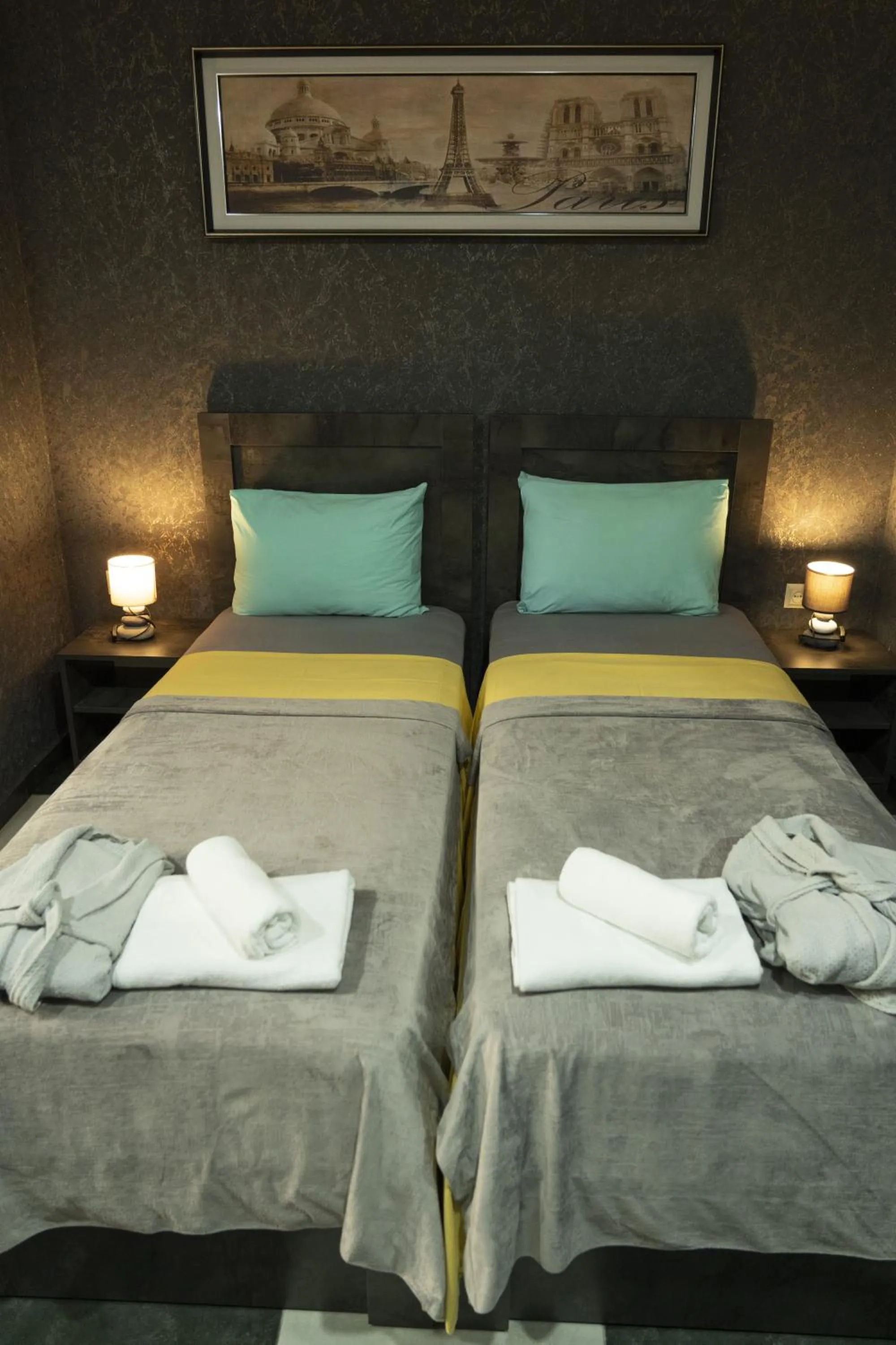 Bed in Batumi West Hotel