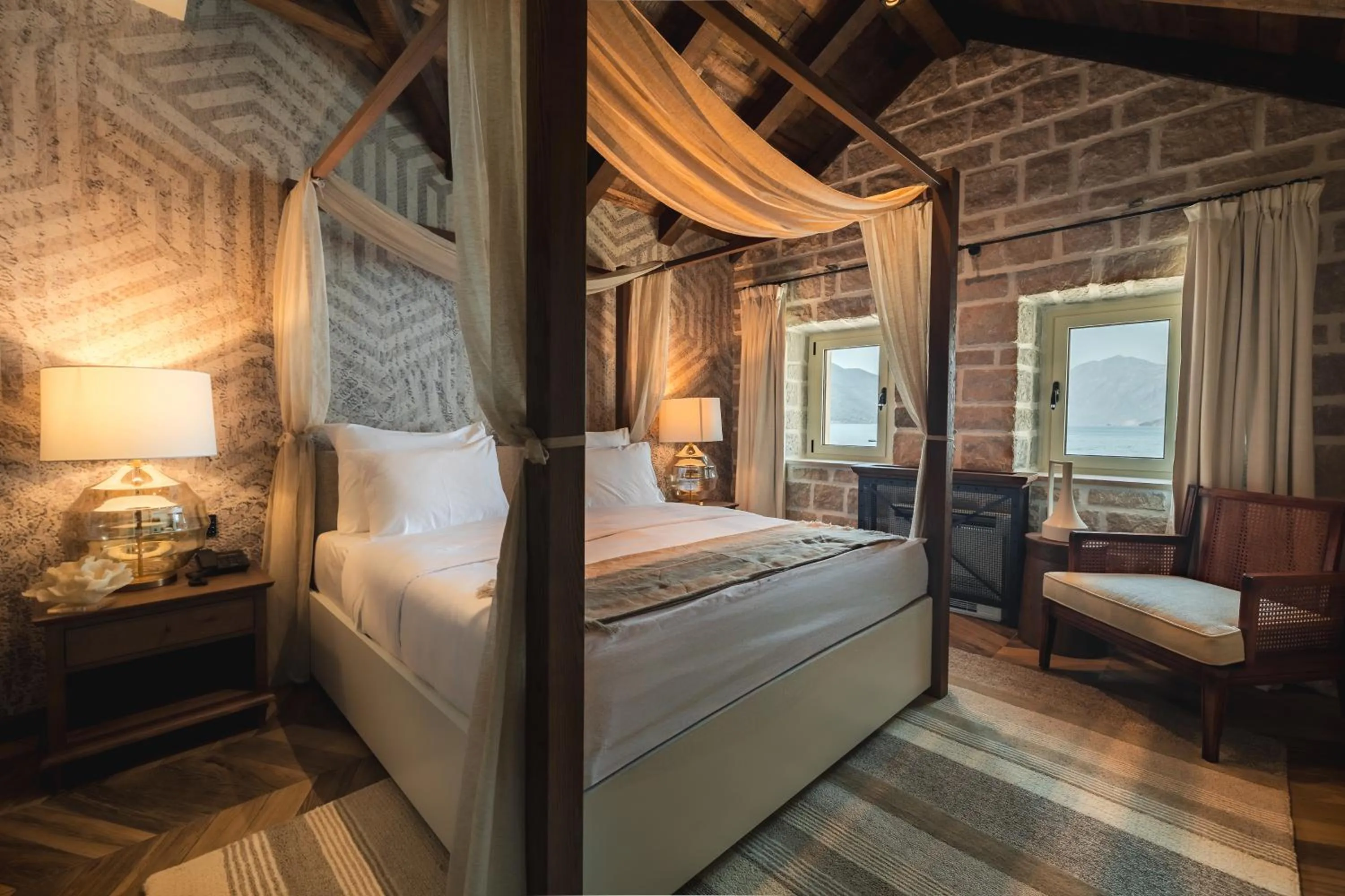 Bed in Hotel Palazzo del Mare - Essenza