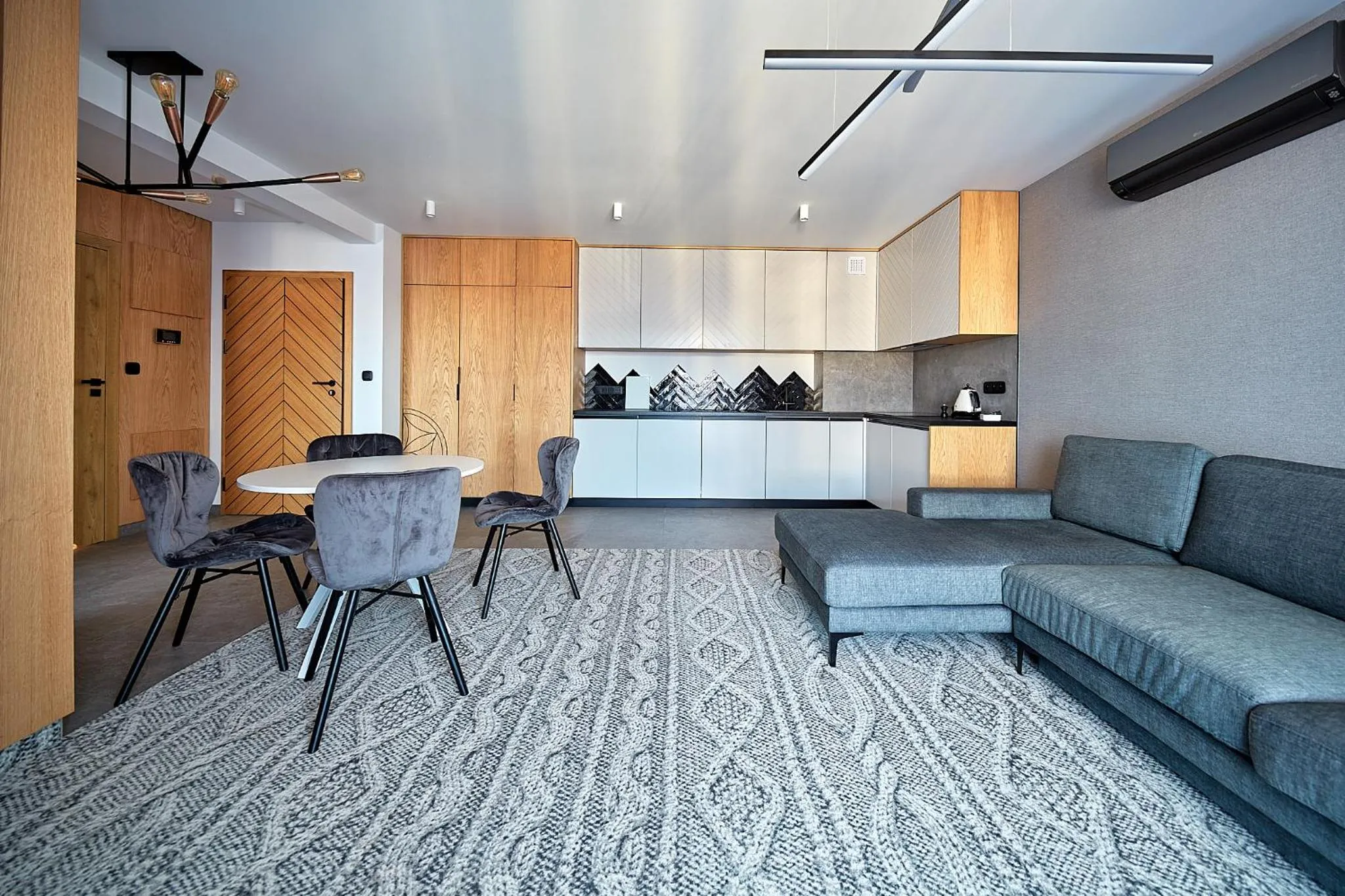 Living room in Tatra Square Apartments