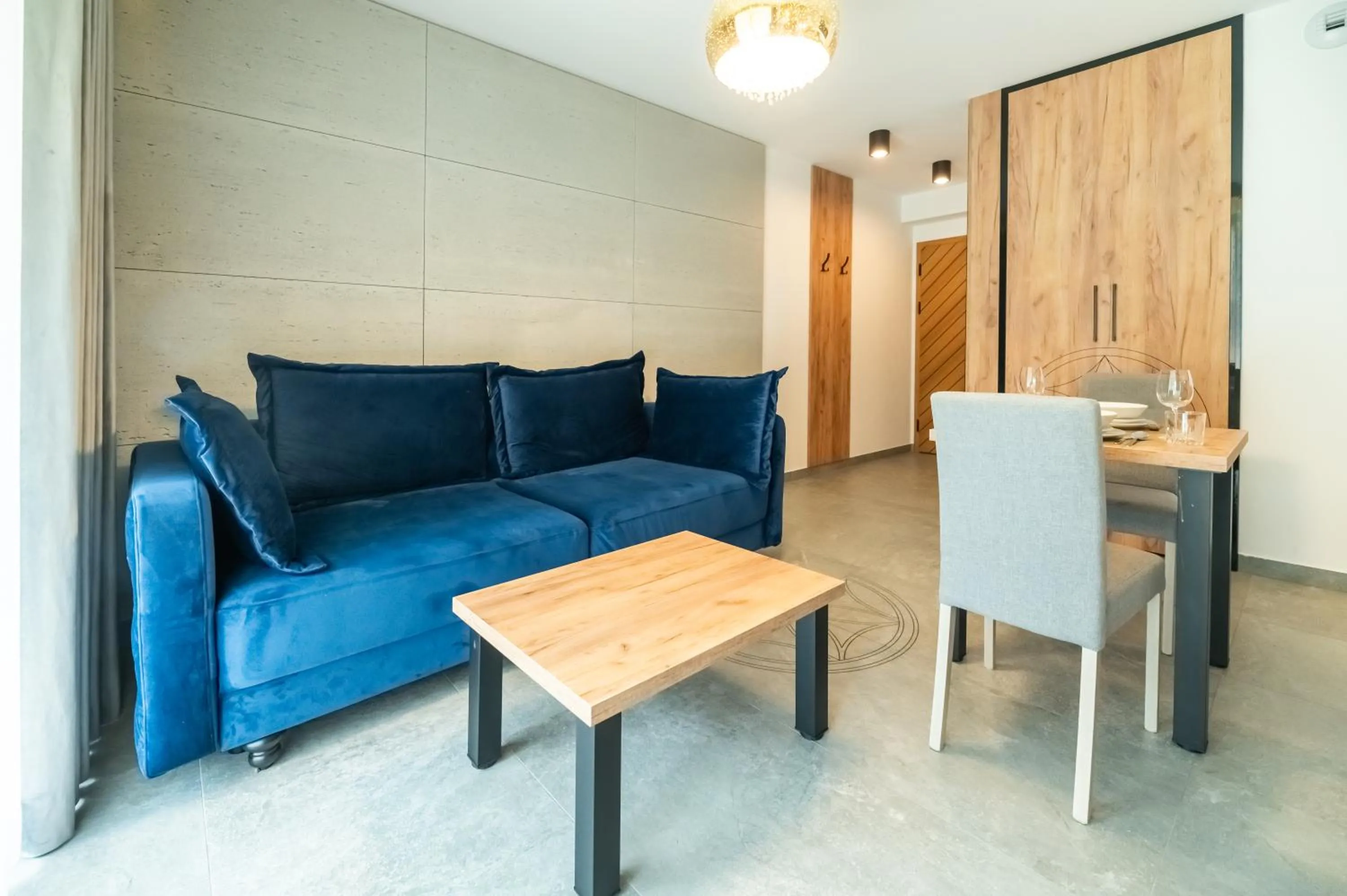 Living room in Tatra Square Apartments