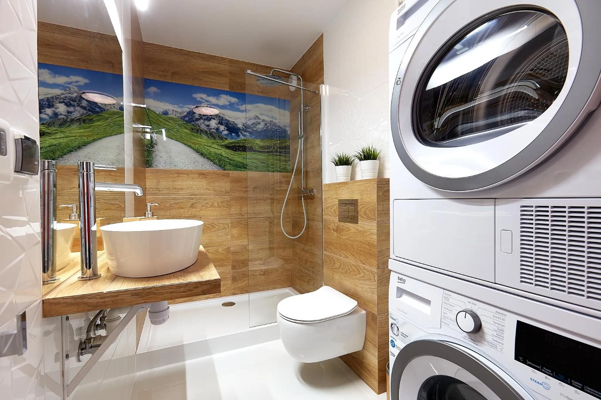 Bathroom in Tatra Square Apartments