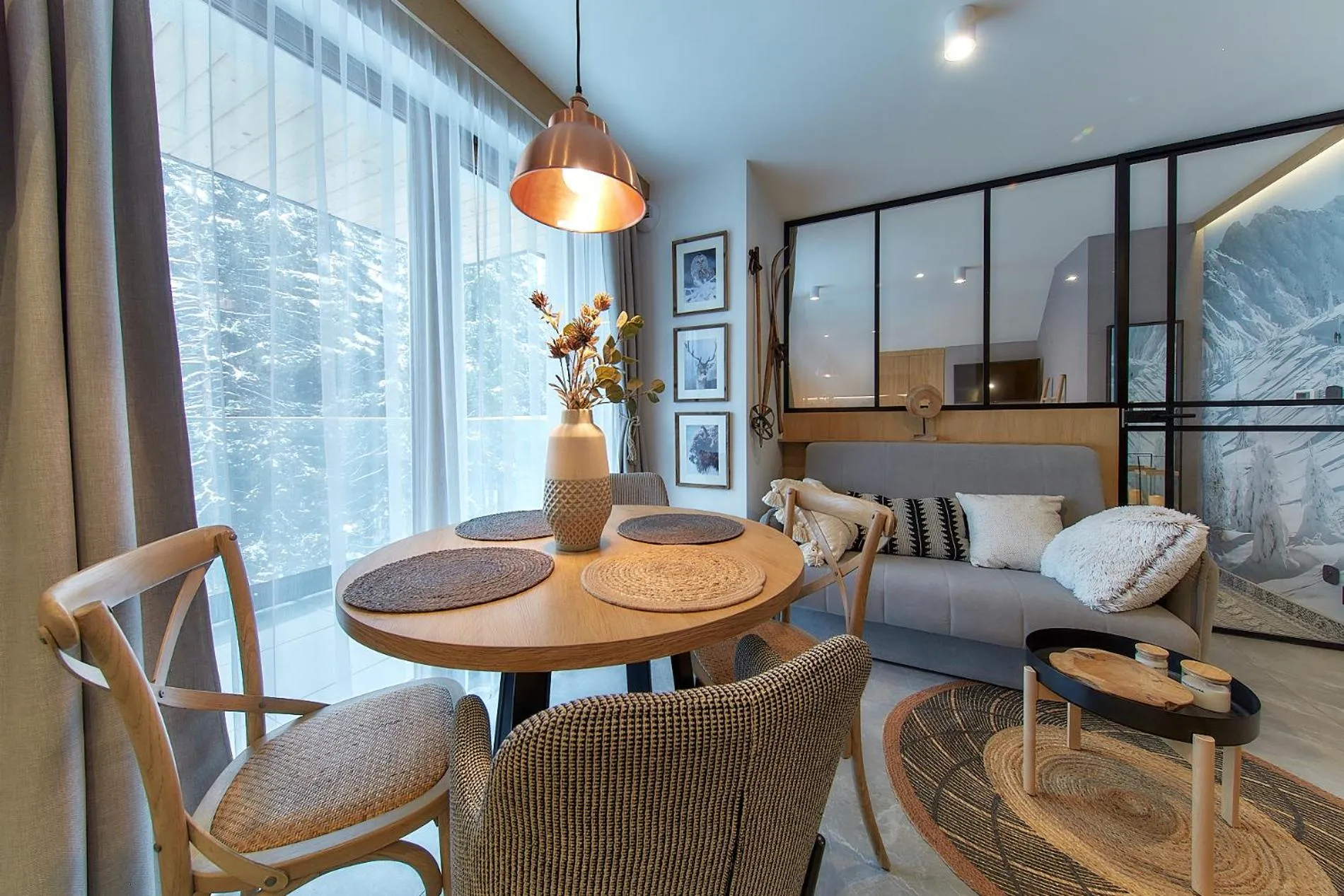 Living room in Tatra Square Apartments