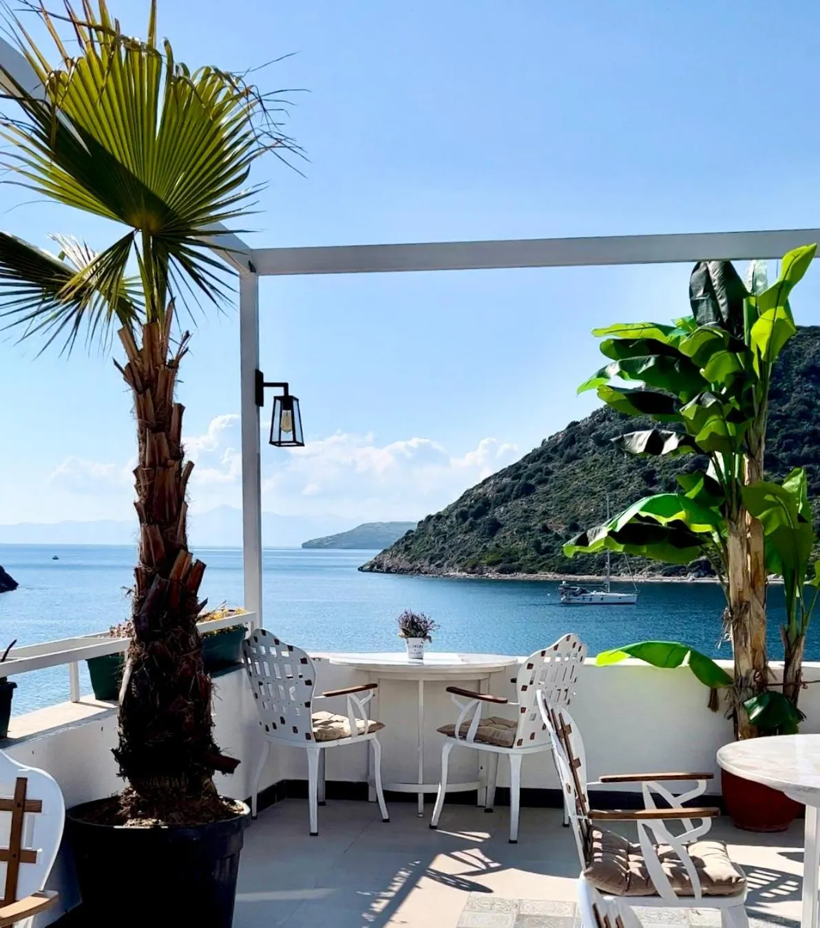 Seating area in Liman Hotel Gümüslük - Adult Only