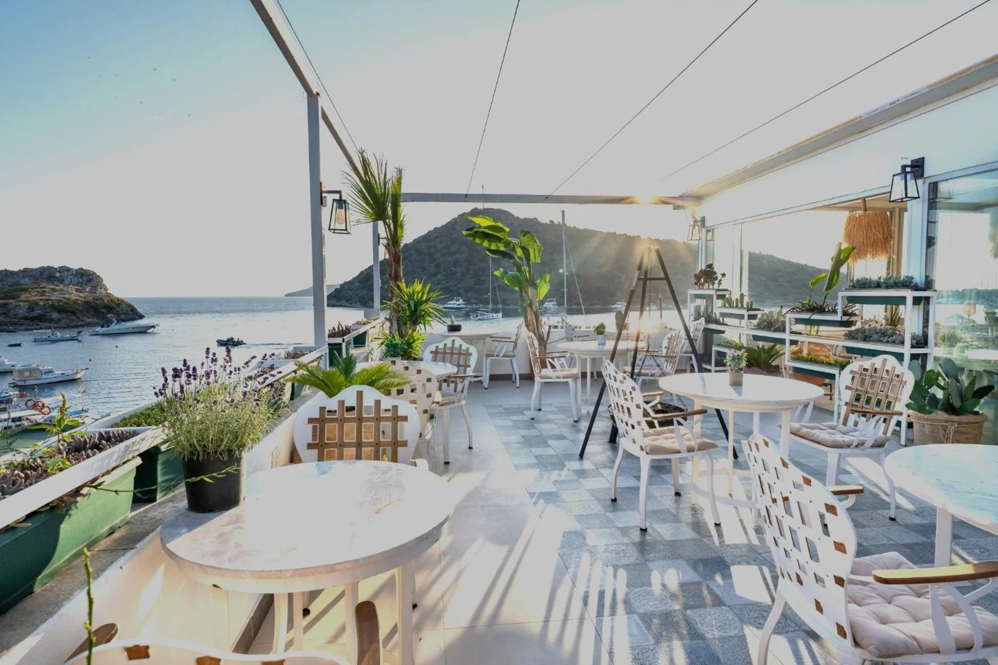 Dining area in Liman Hotel Gümüslük - Adult Only