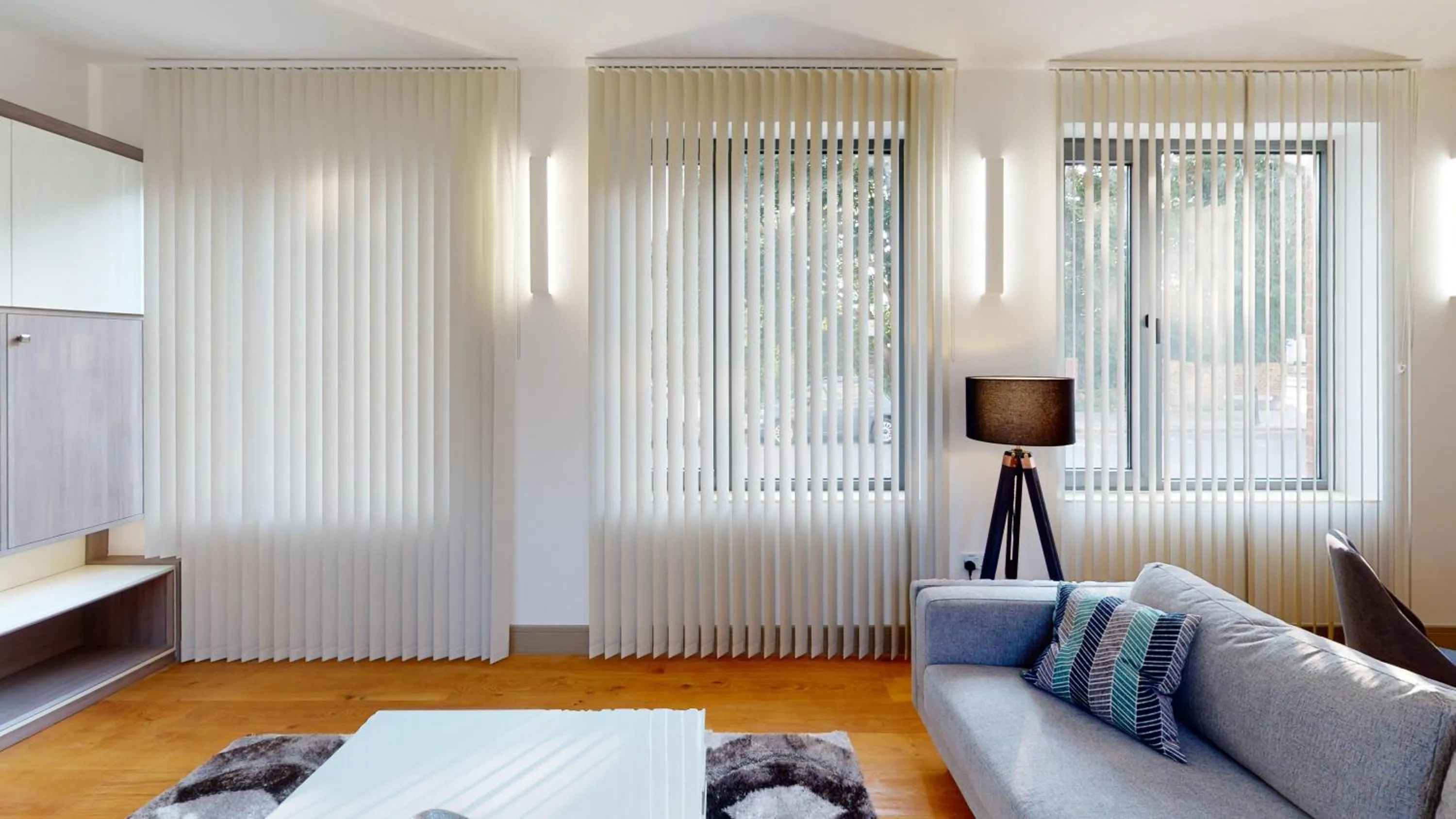 Living room in Charles Hope London Kew Bridge