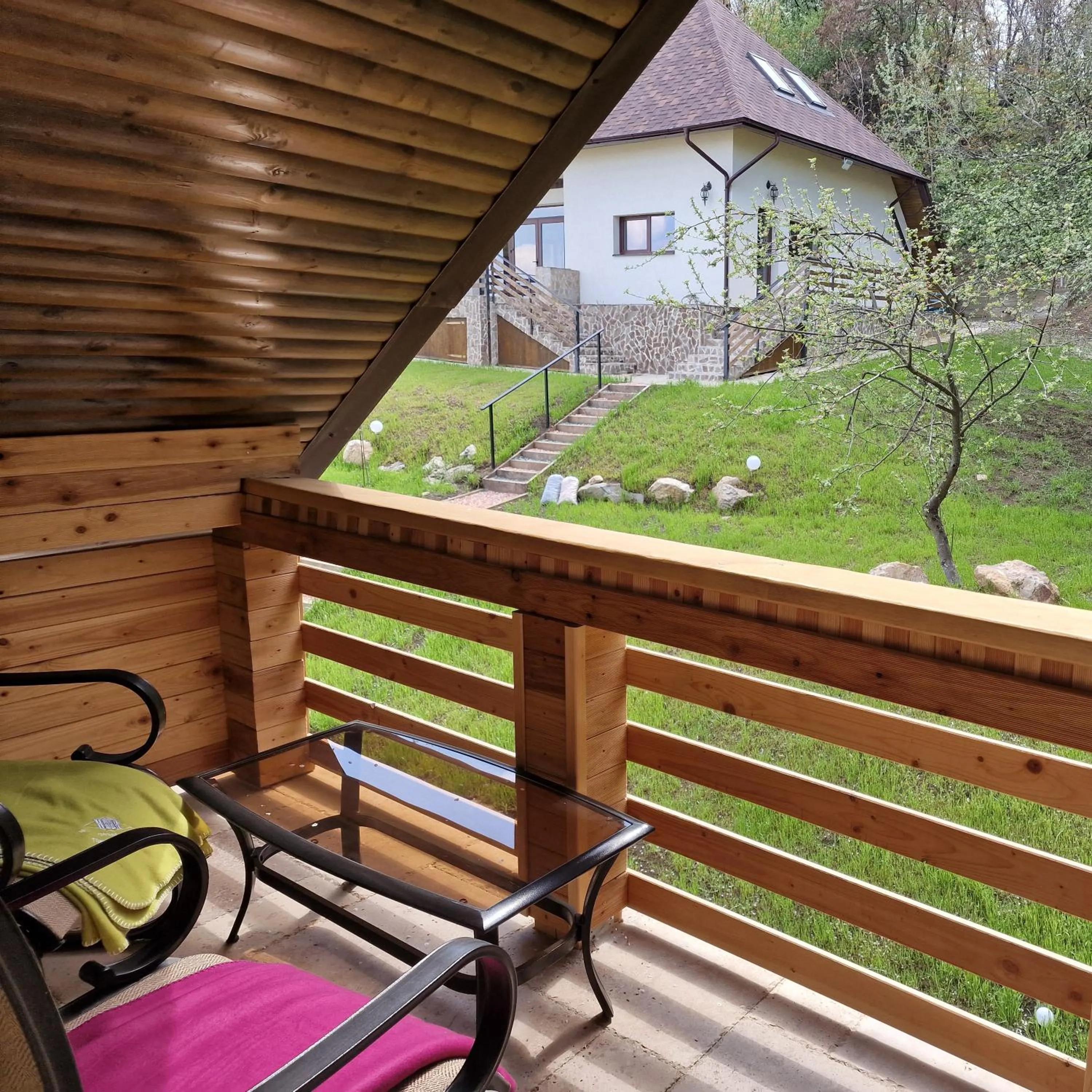 Balcony/Terrace in Provence Suceava