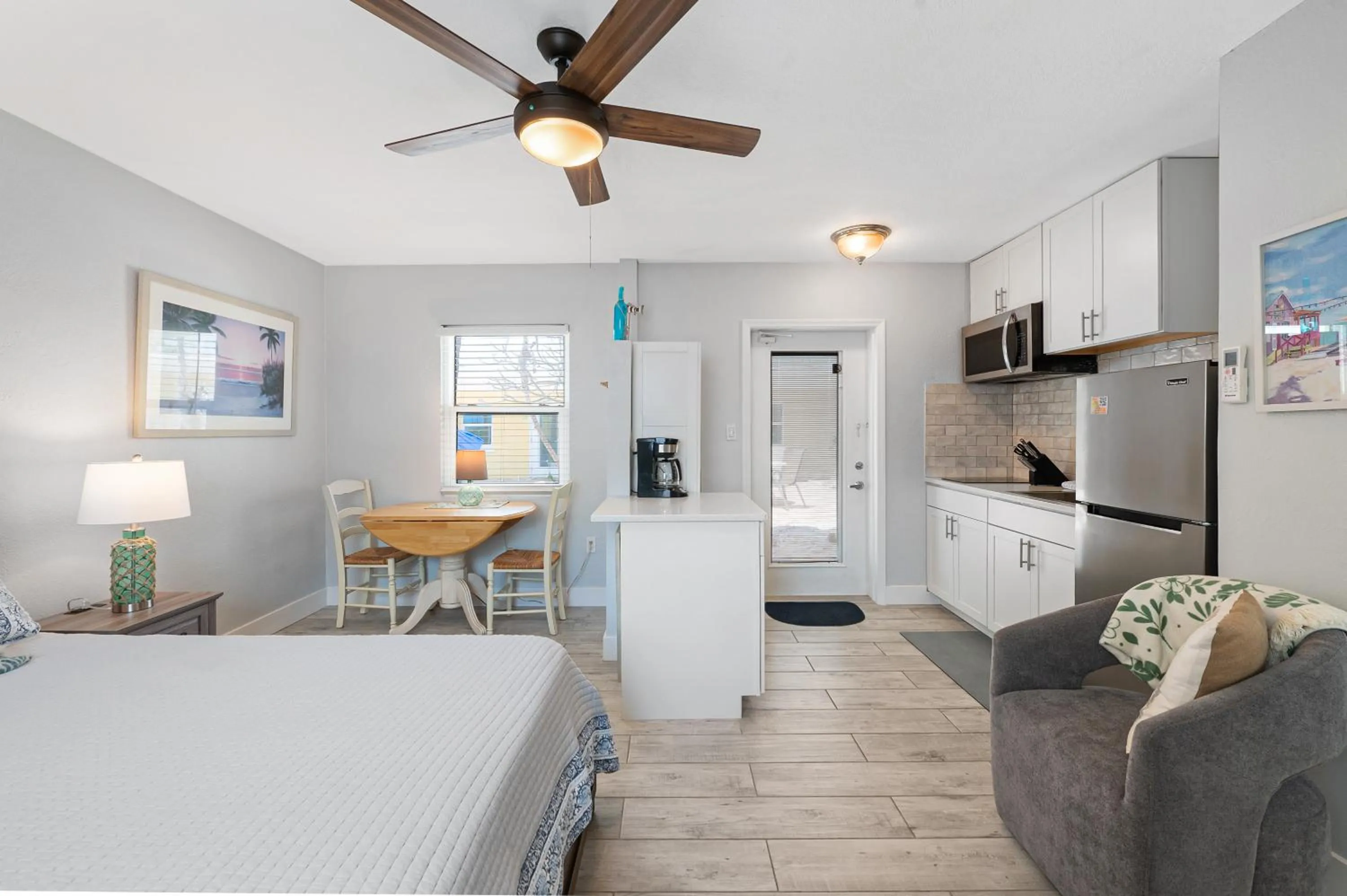 Bed in A Beach Retreat on Casey Key