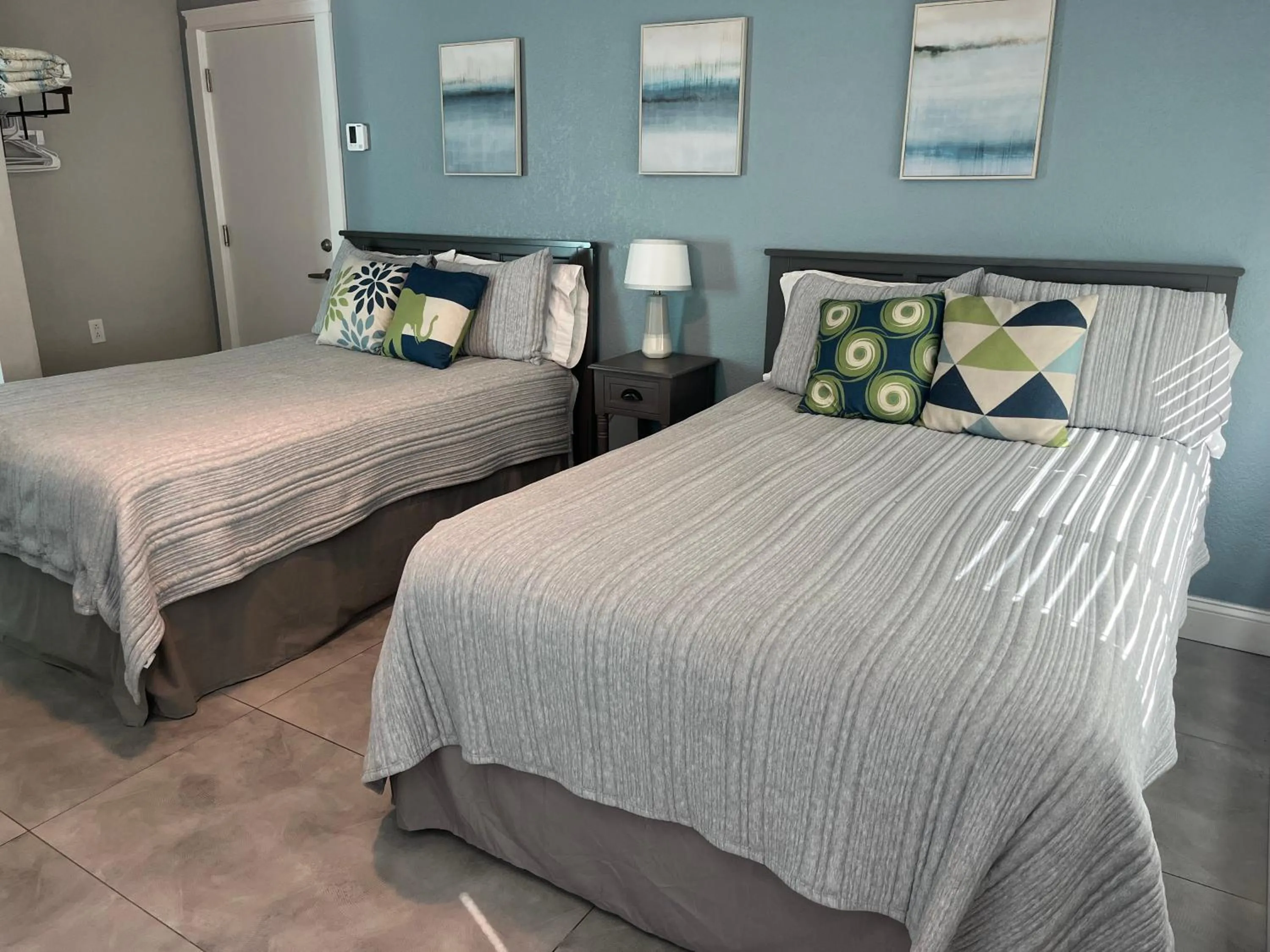 Bed in A Beach Retreat on Casey Key