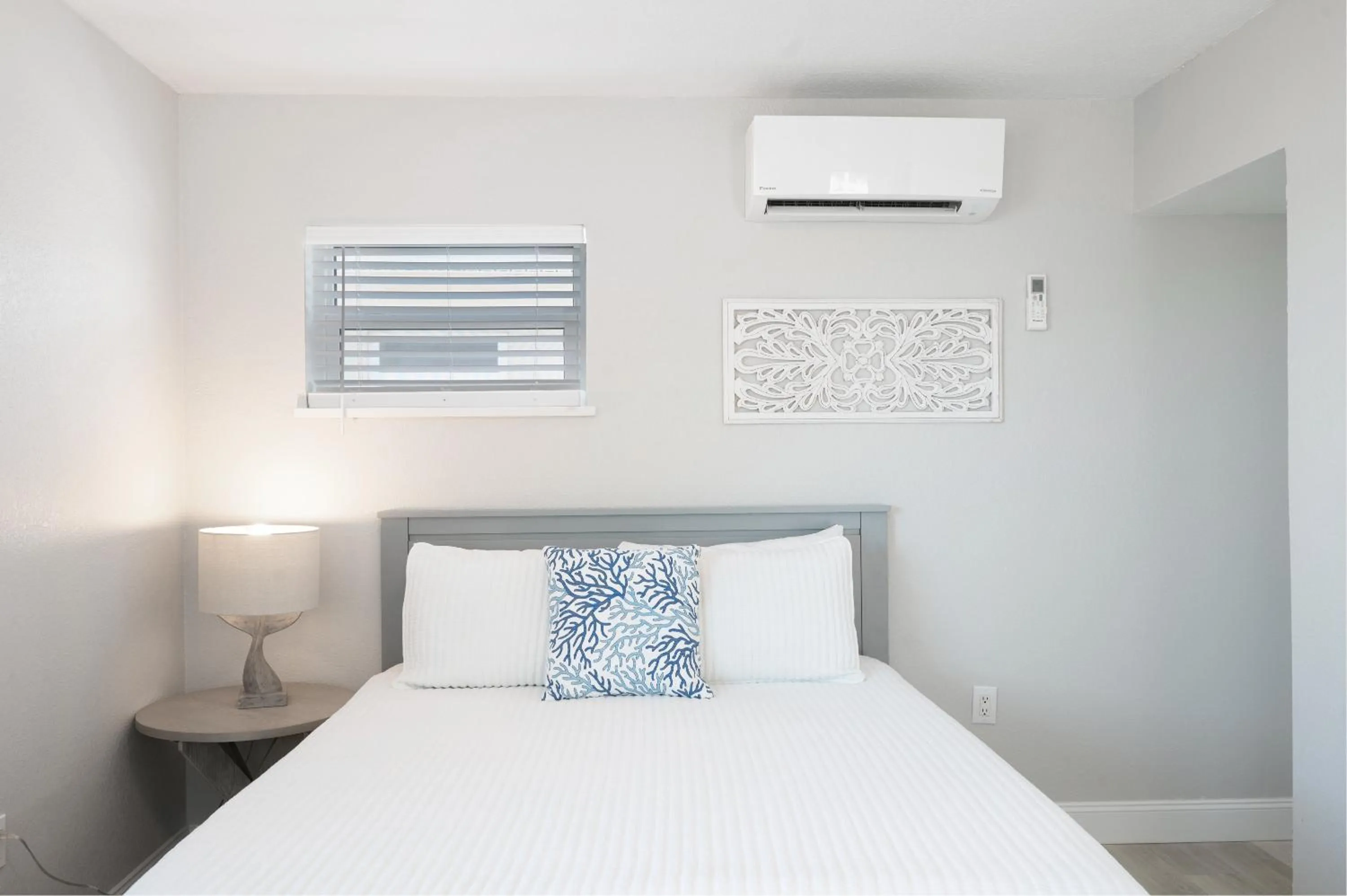 Bed in A Beach Retreat on Casey Key