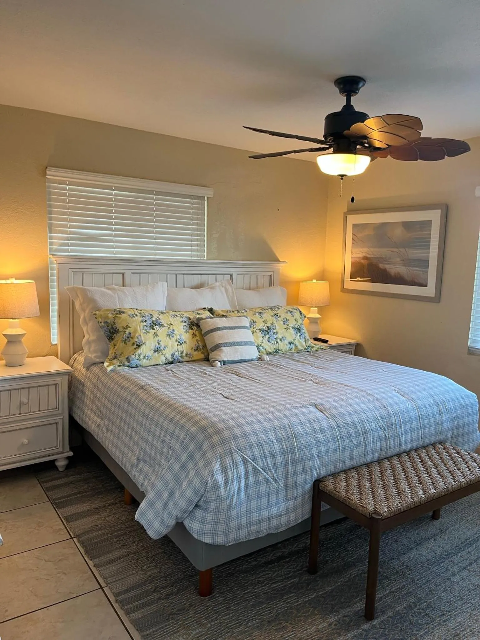 Bed in A Beach Retreat on Casey Key
