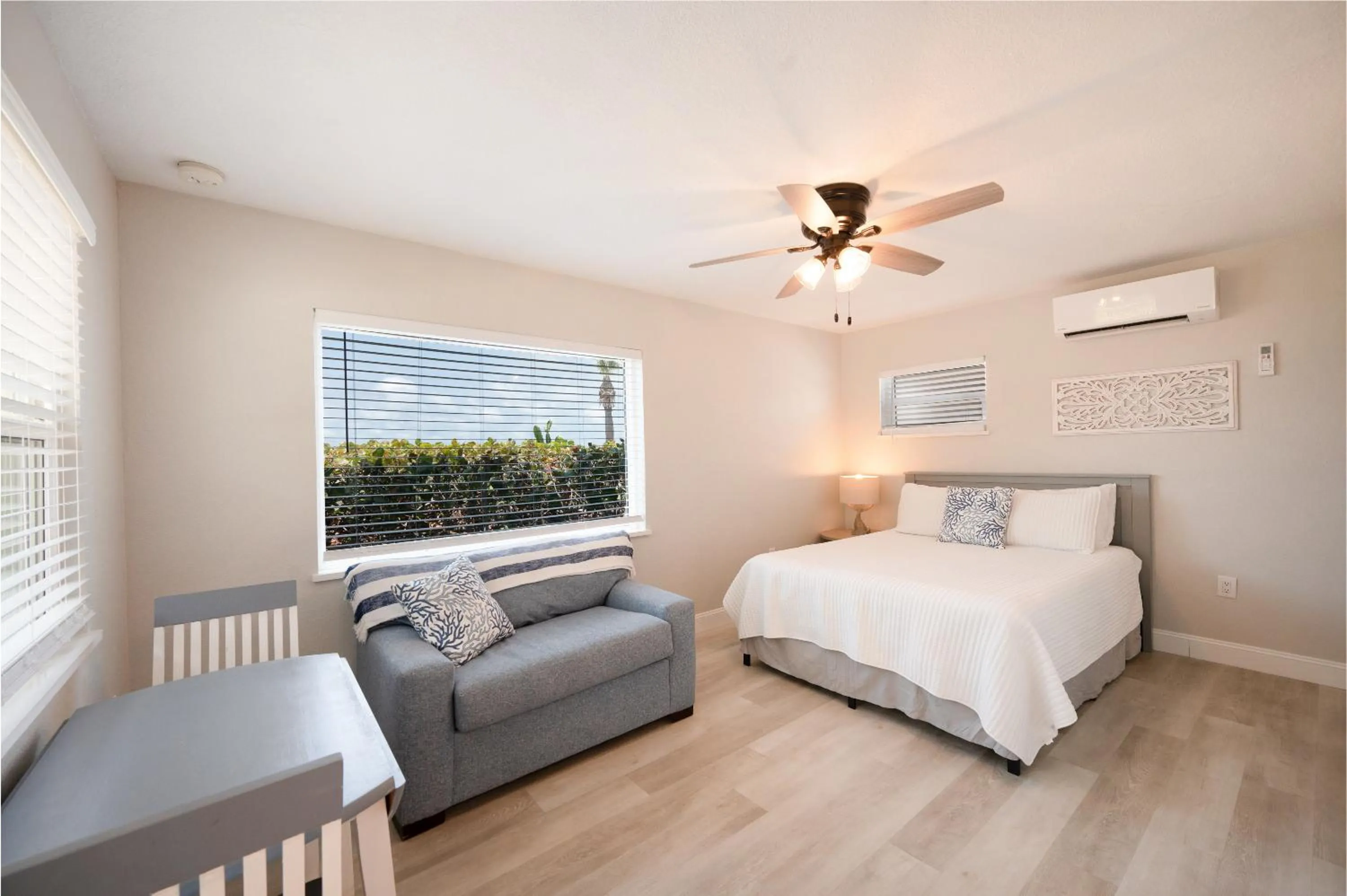 Bed in A Beach Retreat on Casey Key