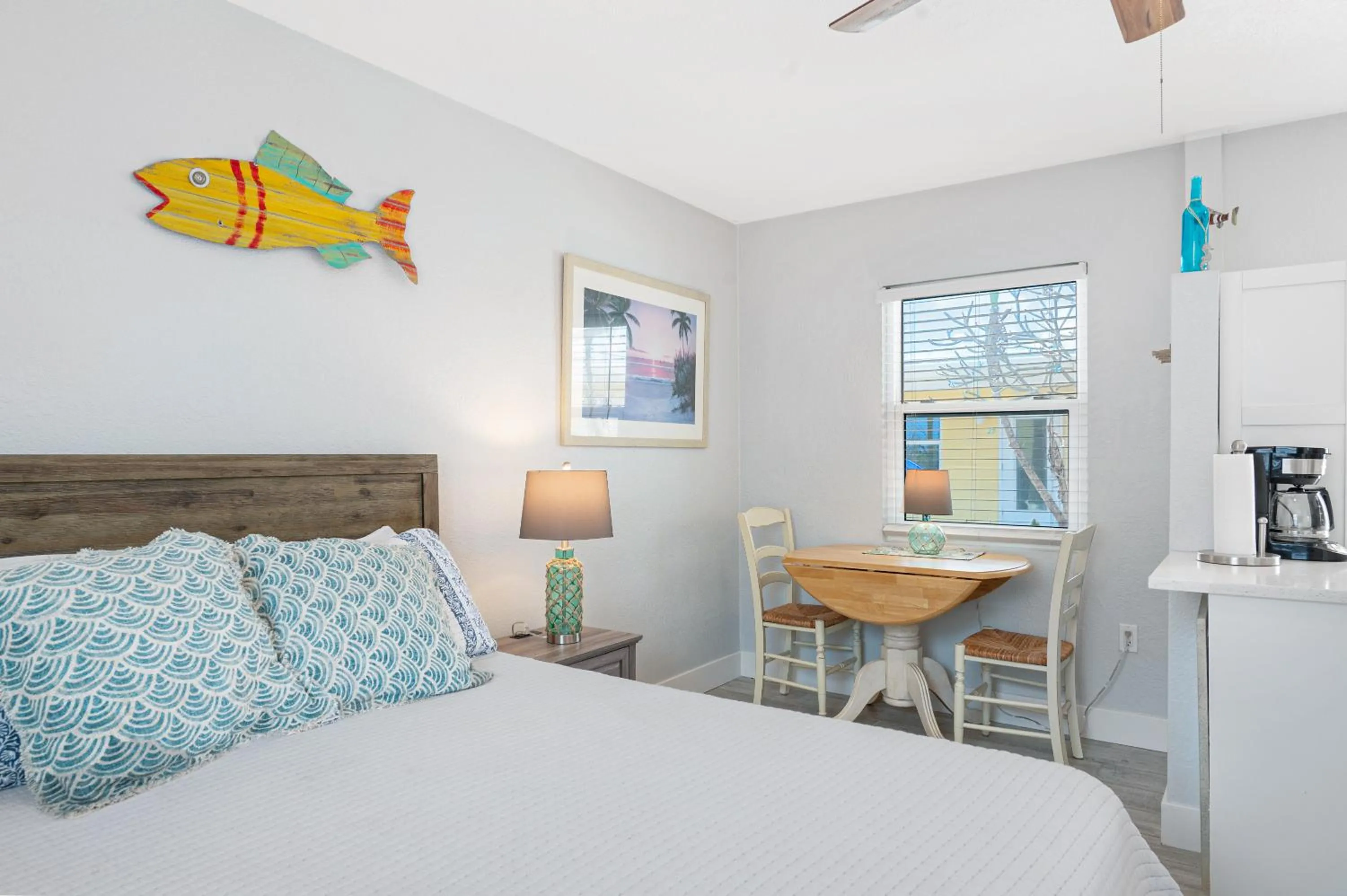 Bed in A Beach Retreat on Casey Key