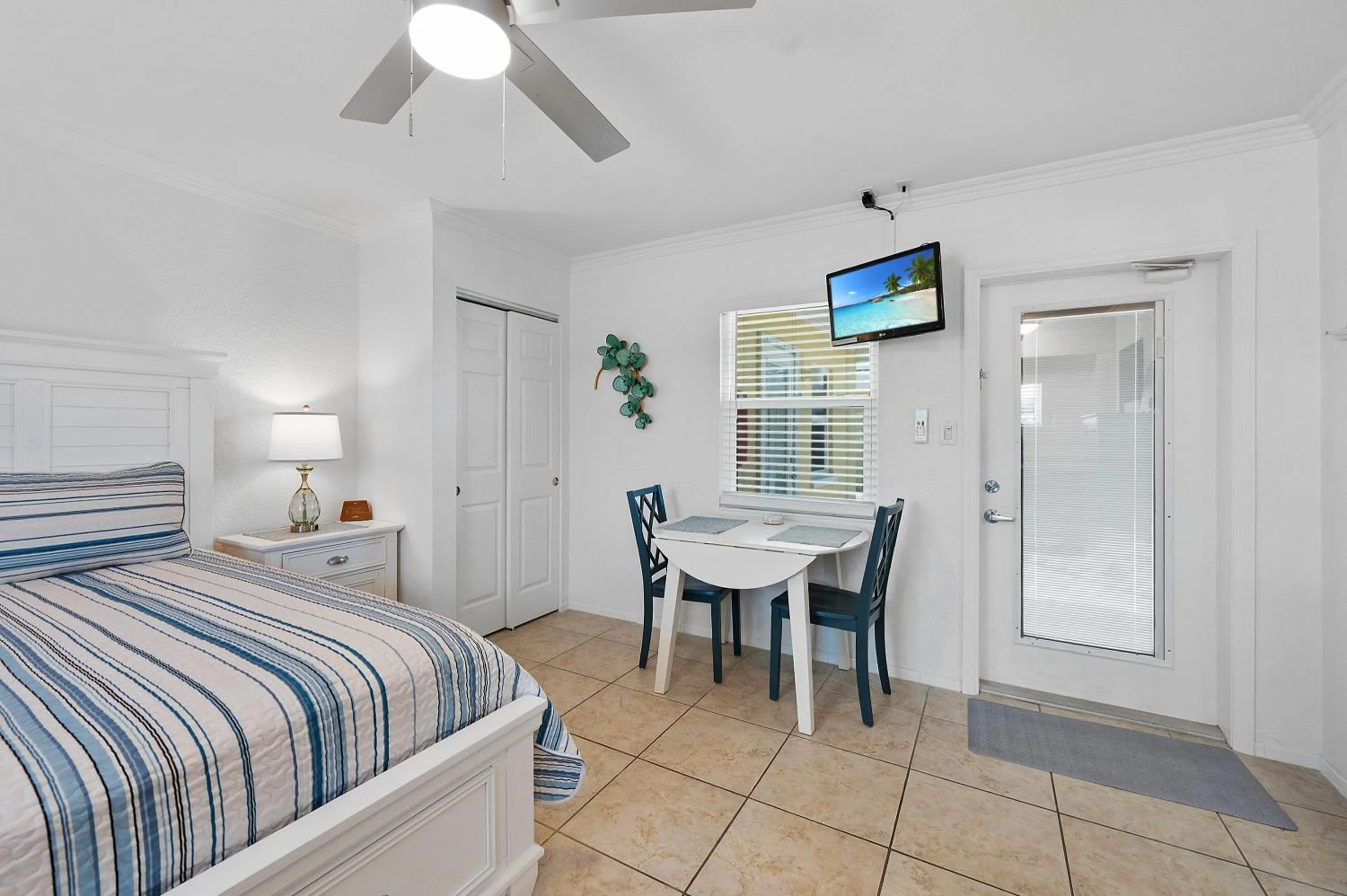 Bed in A Beach Retreat on Casey Key