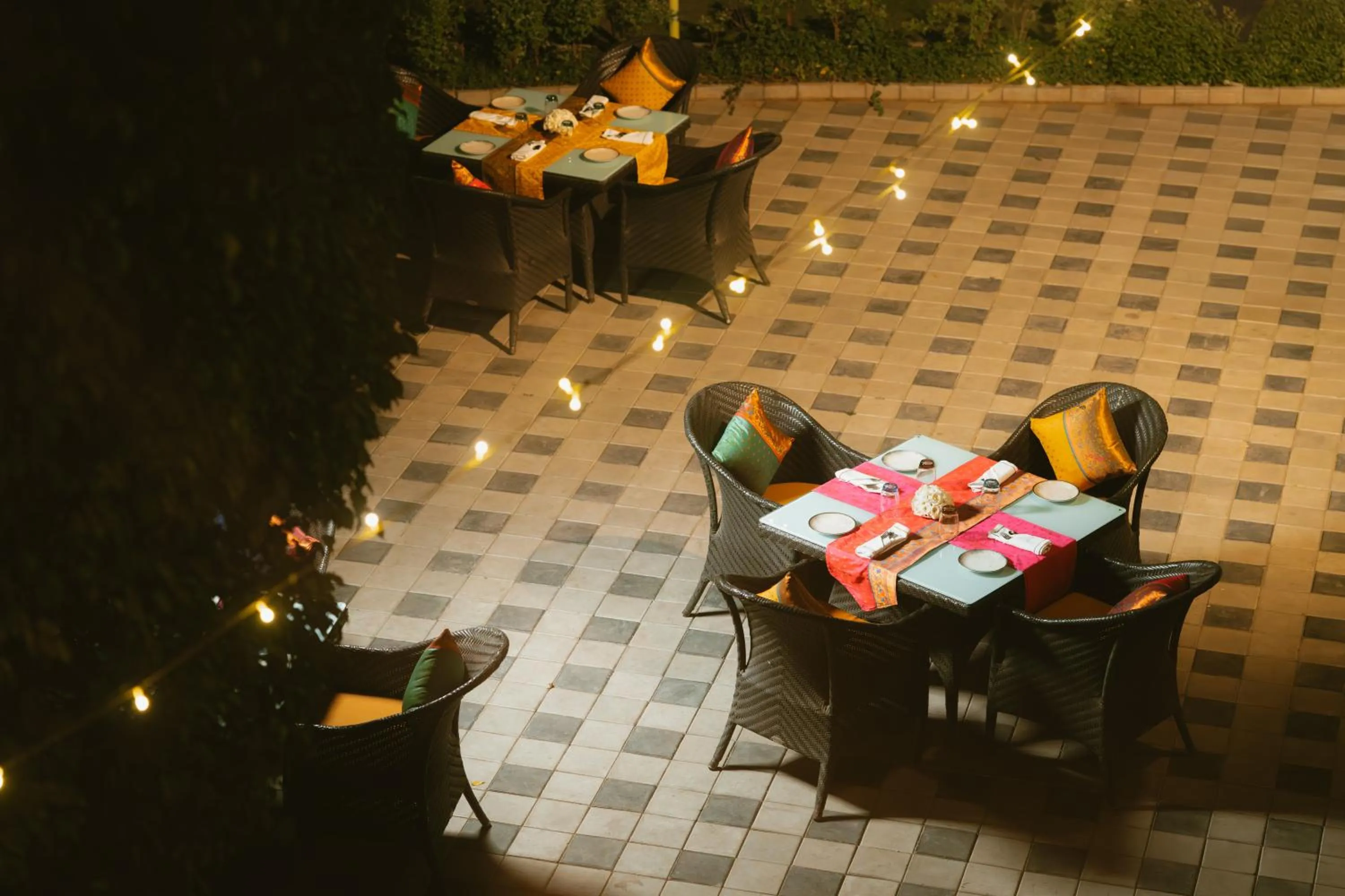 Seating area in Gateway Aurangabad - Chhatrapati Sambhaji Nagar