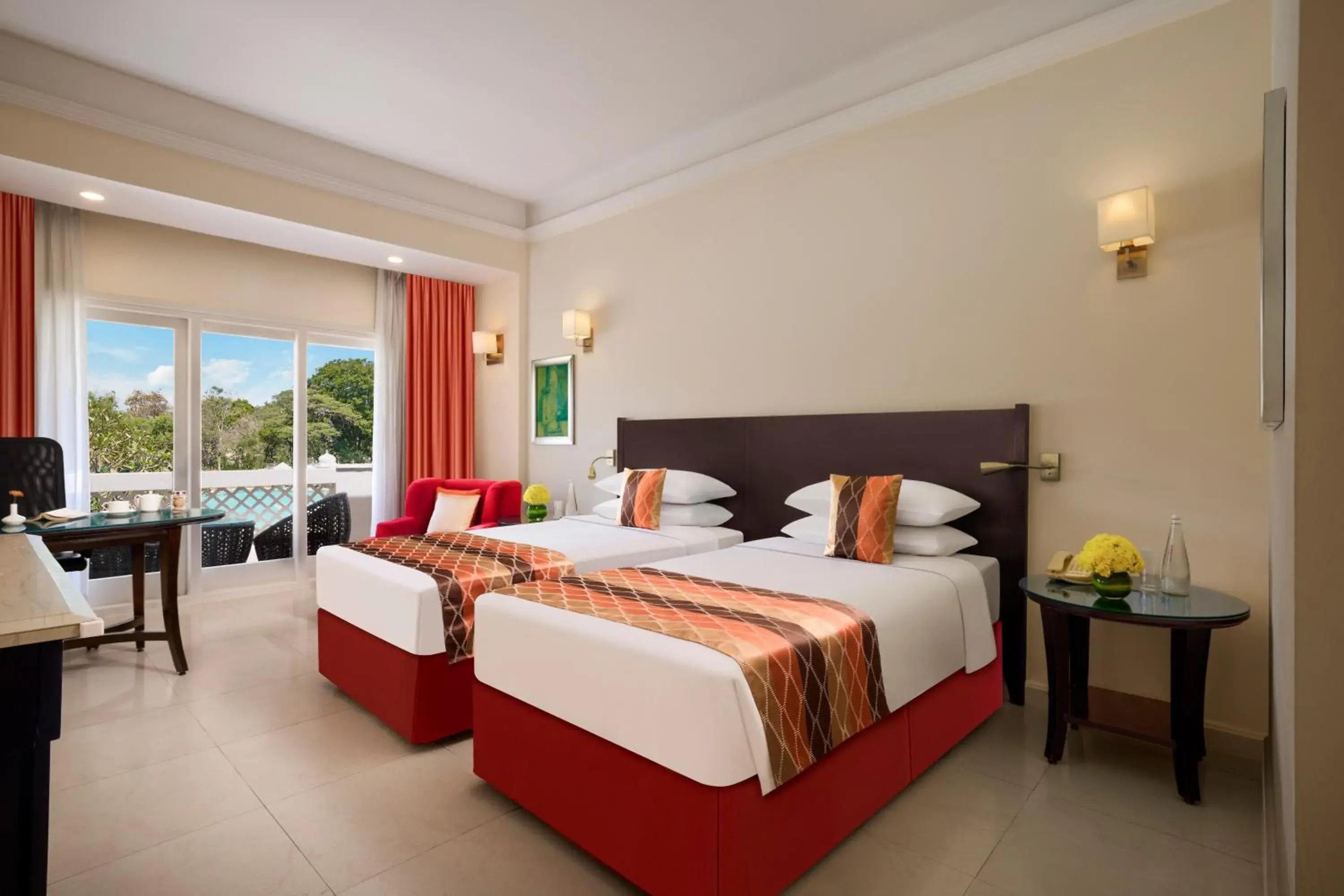 Premium Twin Room with Pool View - single occupancy in Gateway Aurangabad - Chhatrapati Sambhaji Nagar Premium Twin Room with Pool View - single occupancy in Gateway Aurangabad - Chhatrapati Sambhaji Nagar