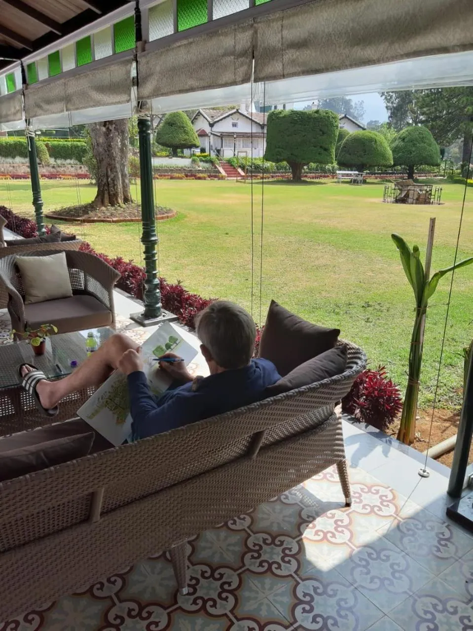 Communal lounge/ TV room in Savoy - IHCL SeleQtions