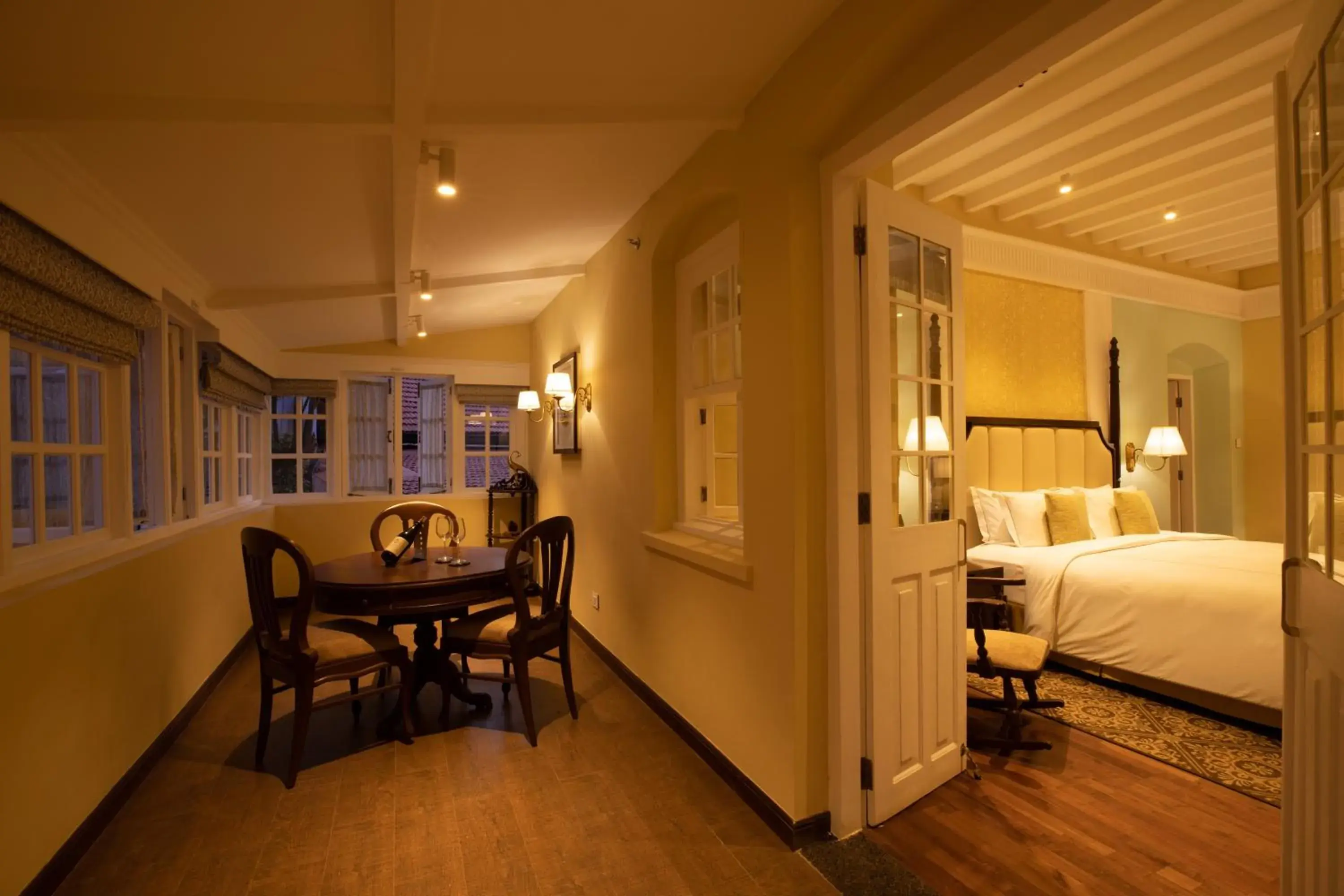 Living room, Bed in Savoy - IHCL SeleQtions Living room, Bed in Savoy - IHCL SeleQtions