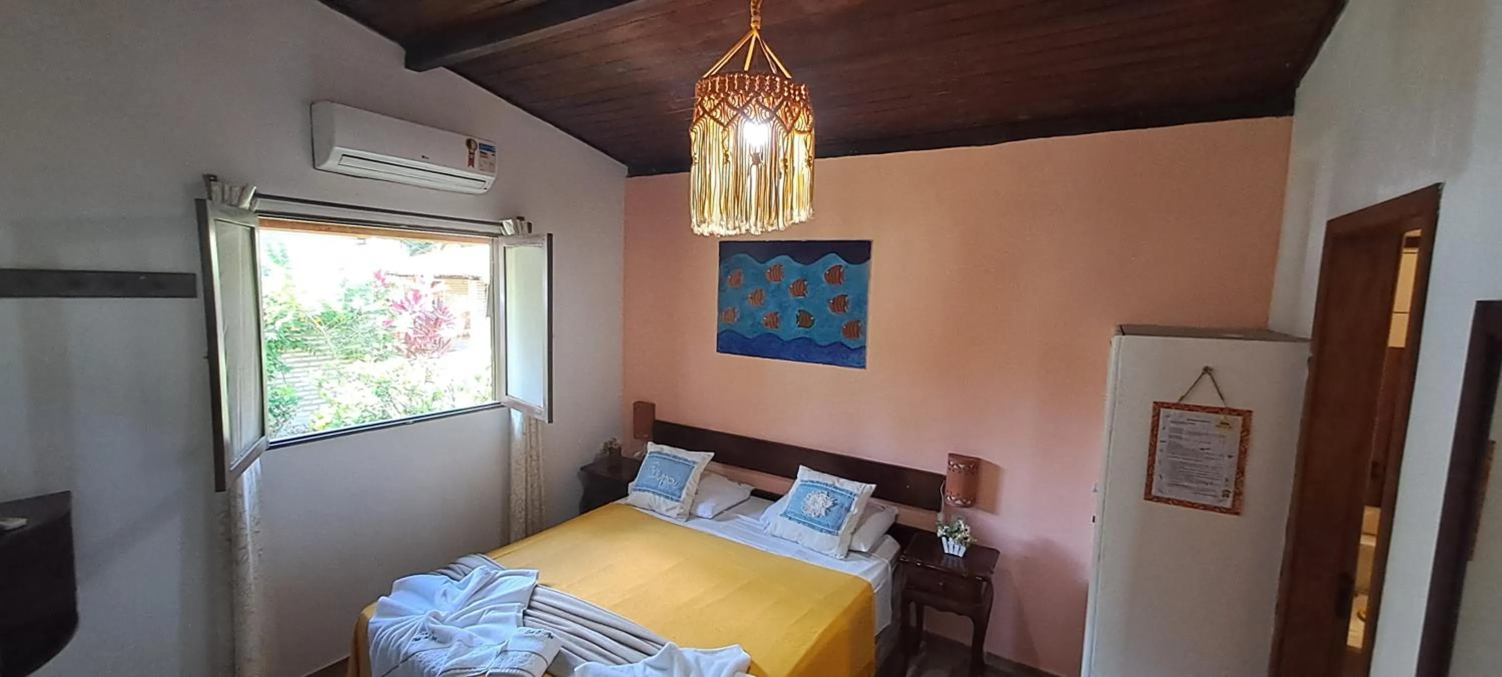 Bed in Fiquei In Pipa - Chalé 21