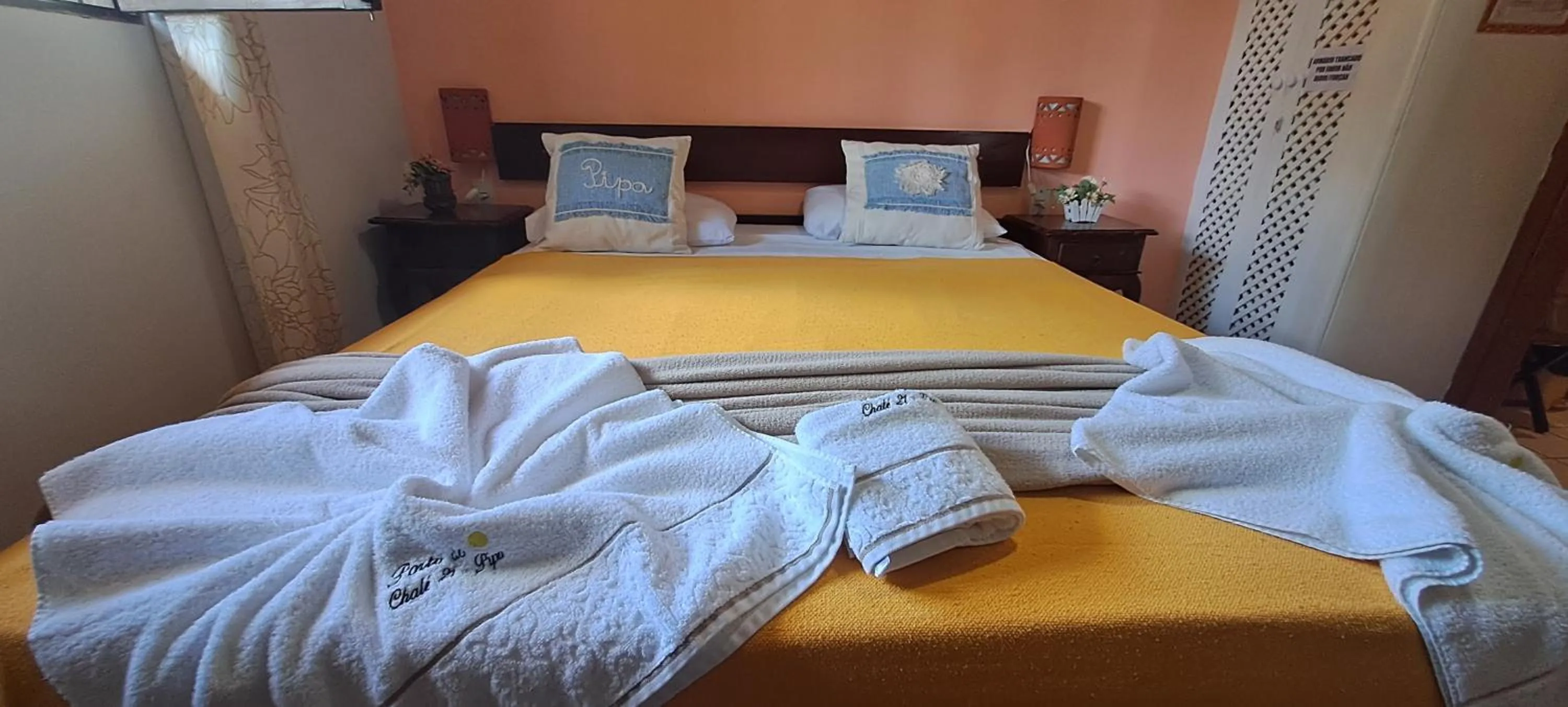 Bed in Fiquei In Pipa - Chalé 21