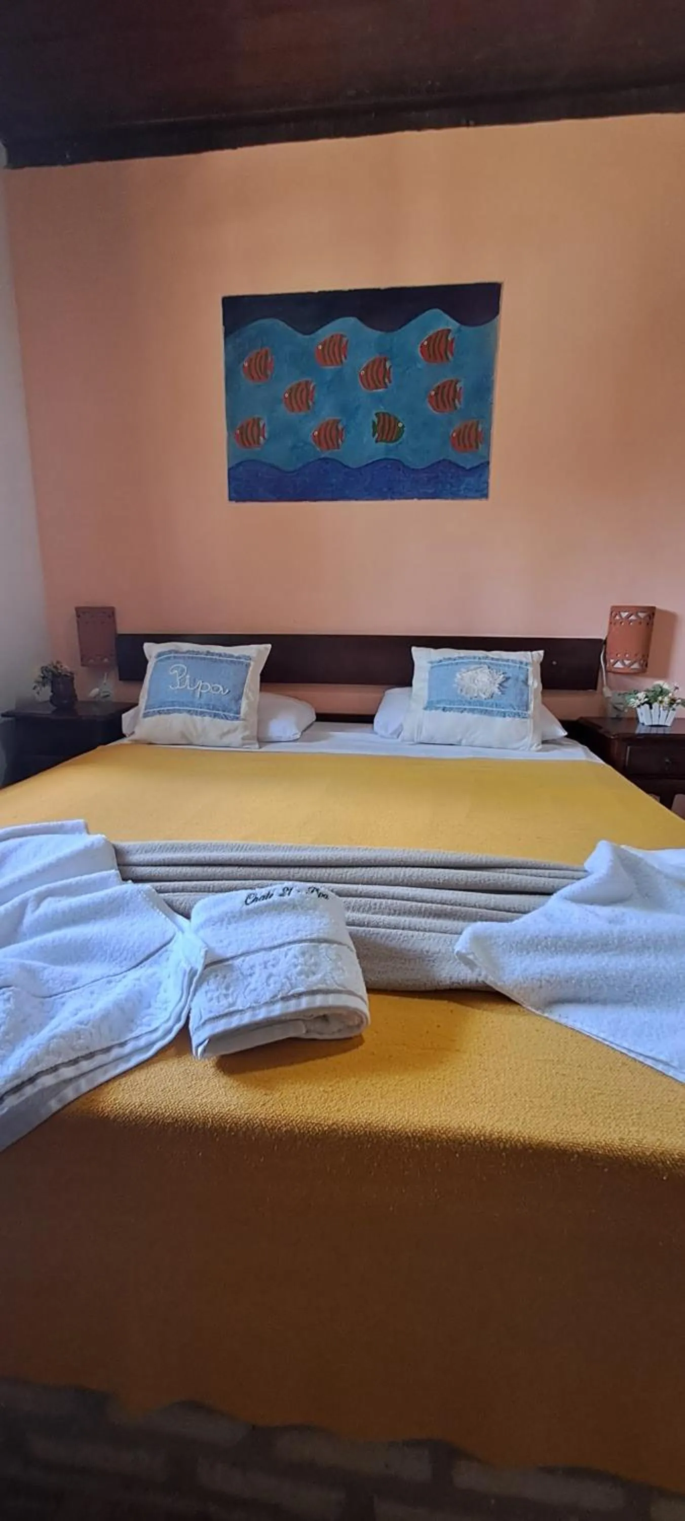 Bed in Fiquei In Pipa - Chalé 21