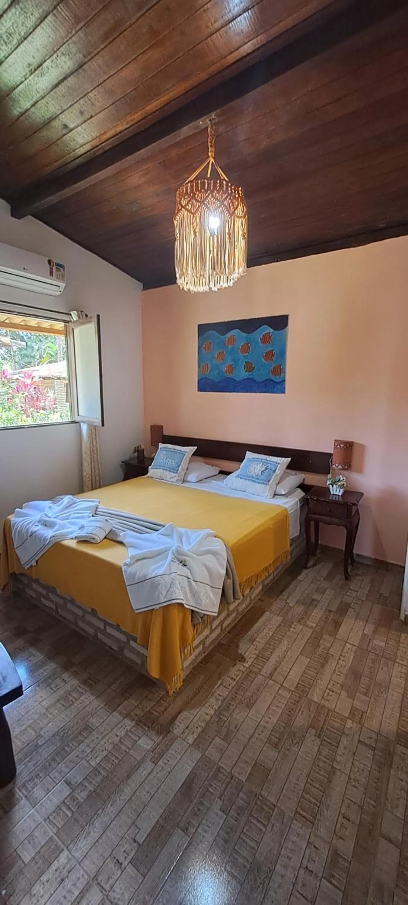 Bed in Fiquei In Pipa - Chalé 21