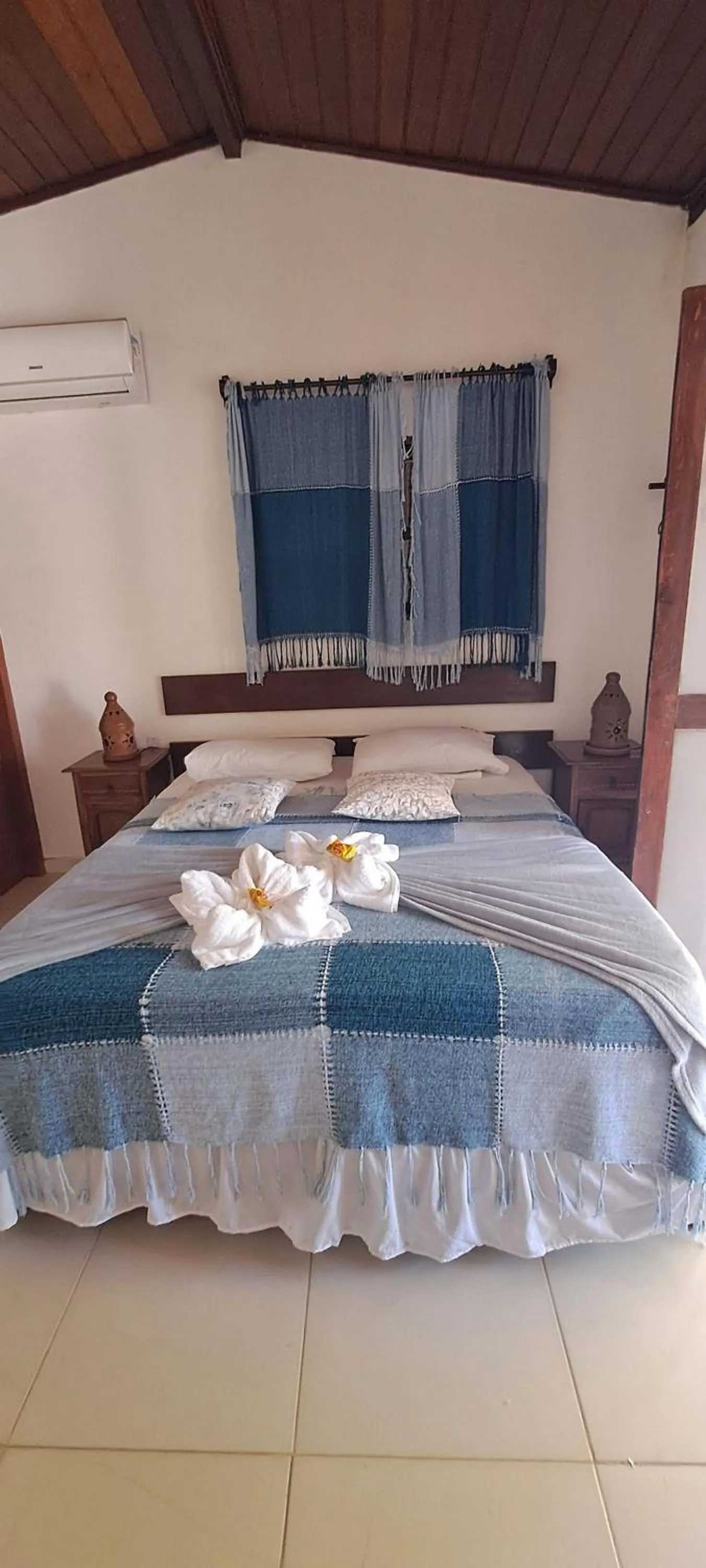 Bed in Fiquei In Pipa - Chalé 21