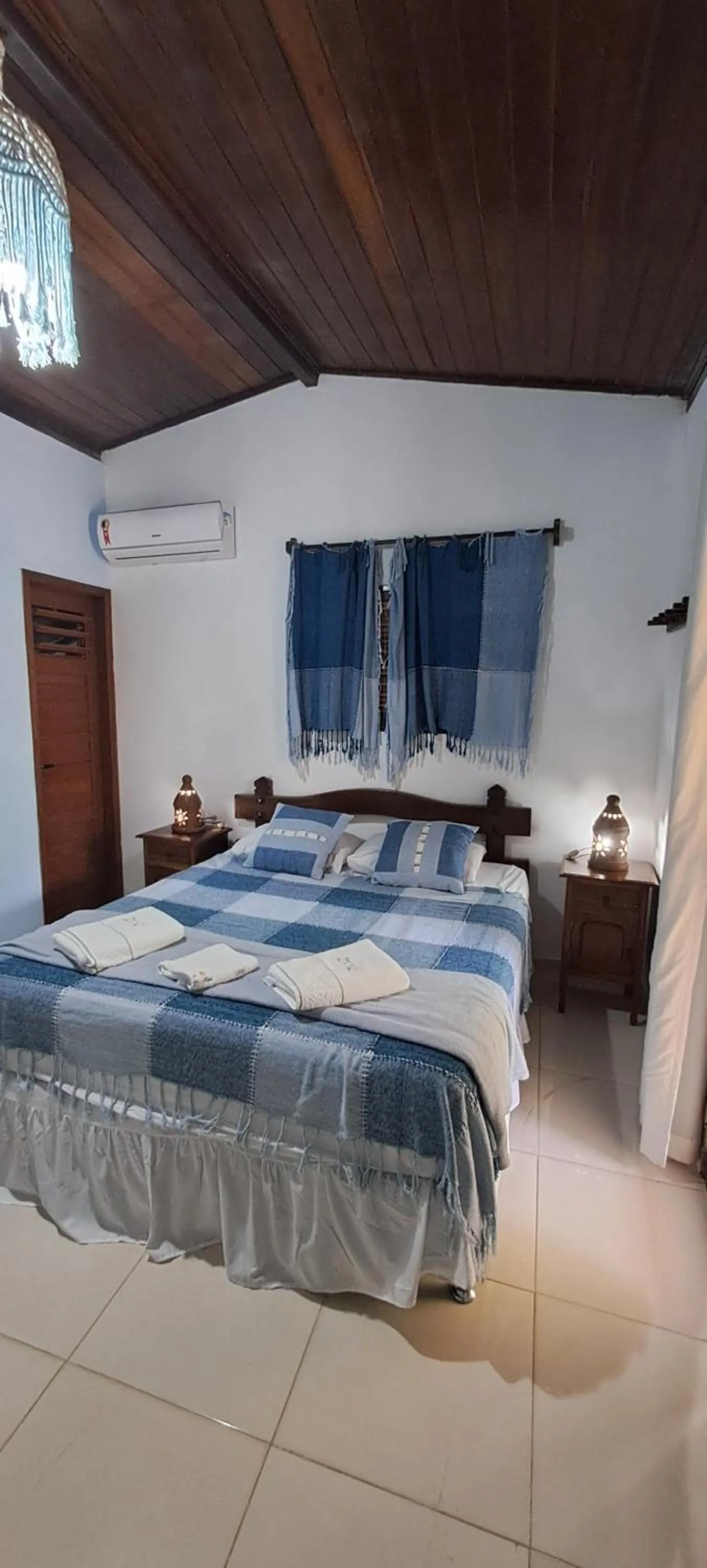 Bed in Fiquei In Pipa - Chalé 21