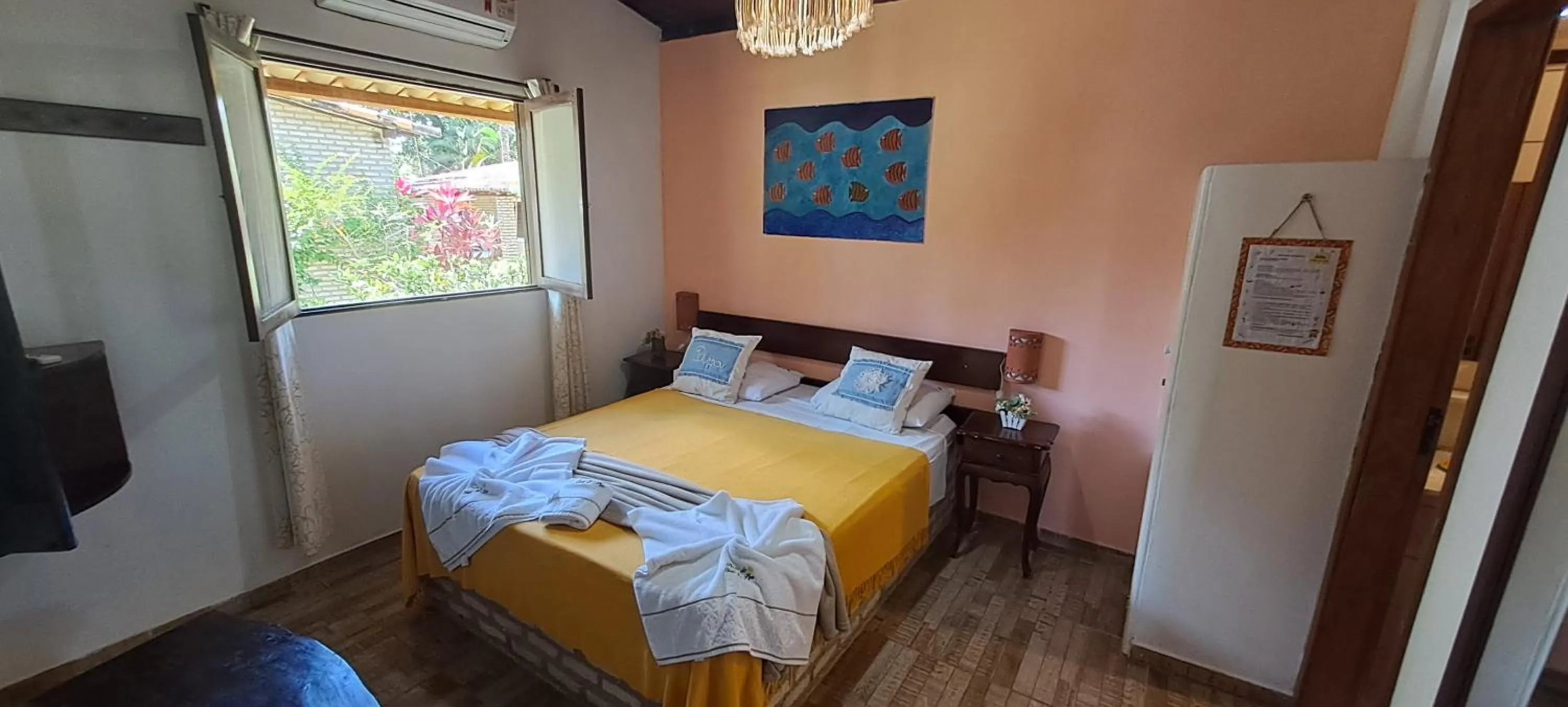 Bed in Fiquei In Pipa - Chalé 21