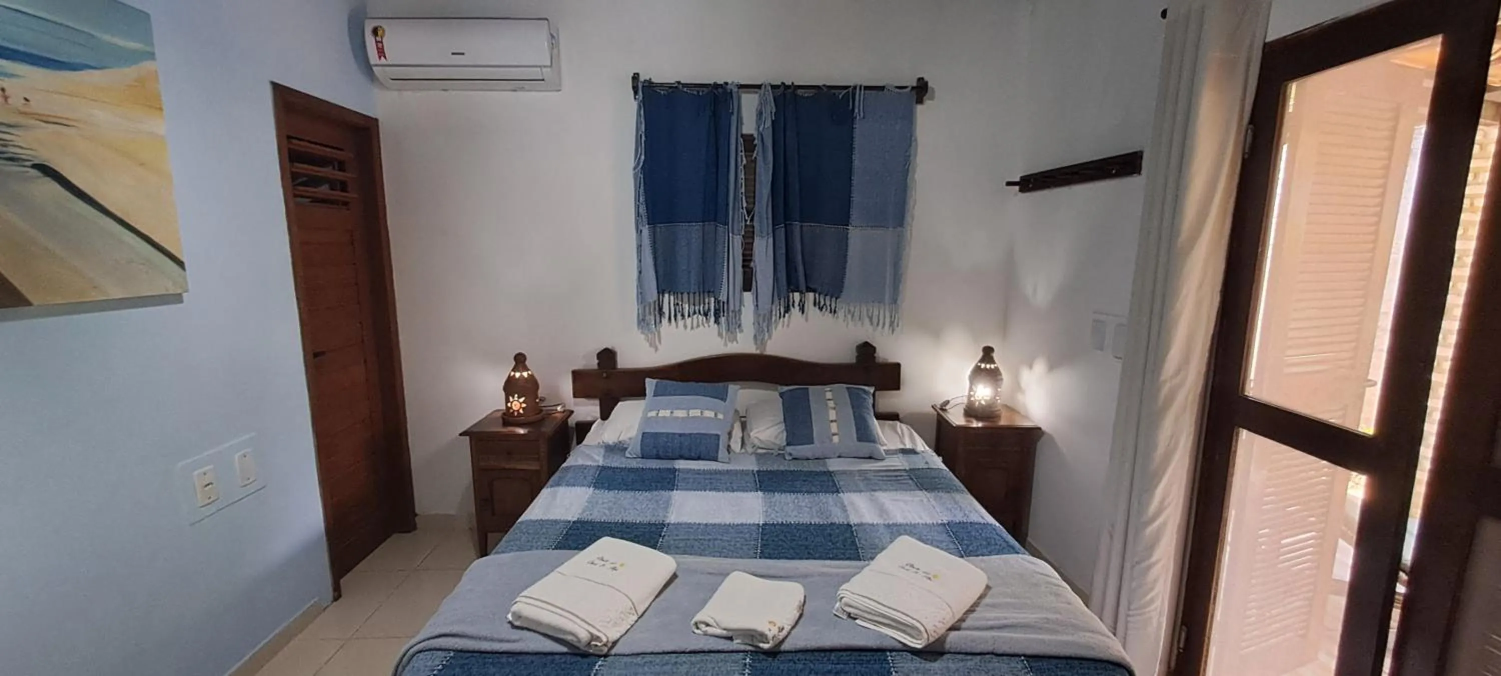 Bed in Fiquei In Pipa - Chalé 21