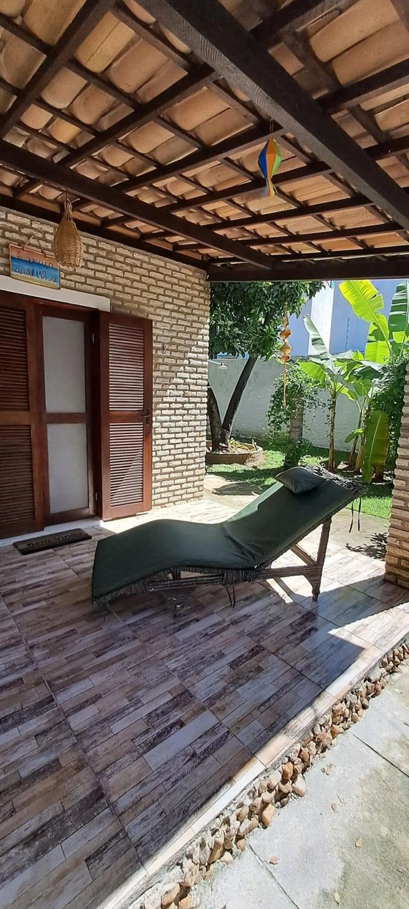 Balcony/Terrace in Fiquei In Pipa - Chalé 21