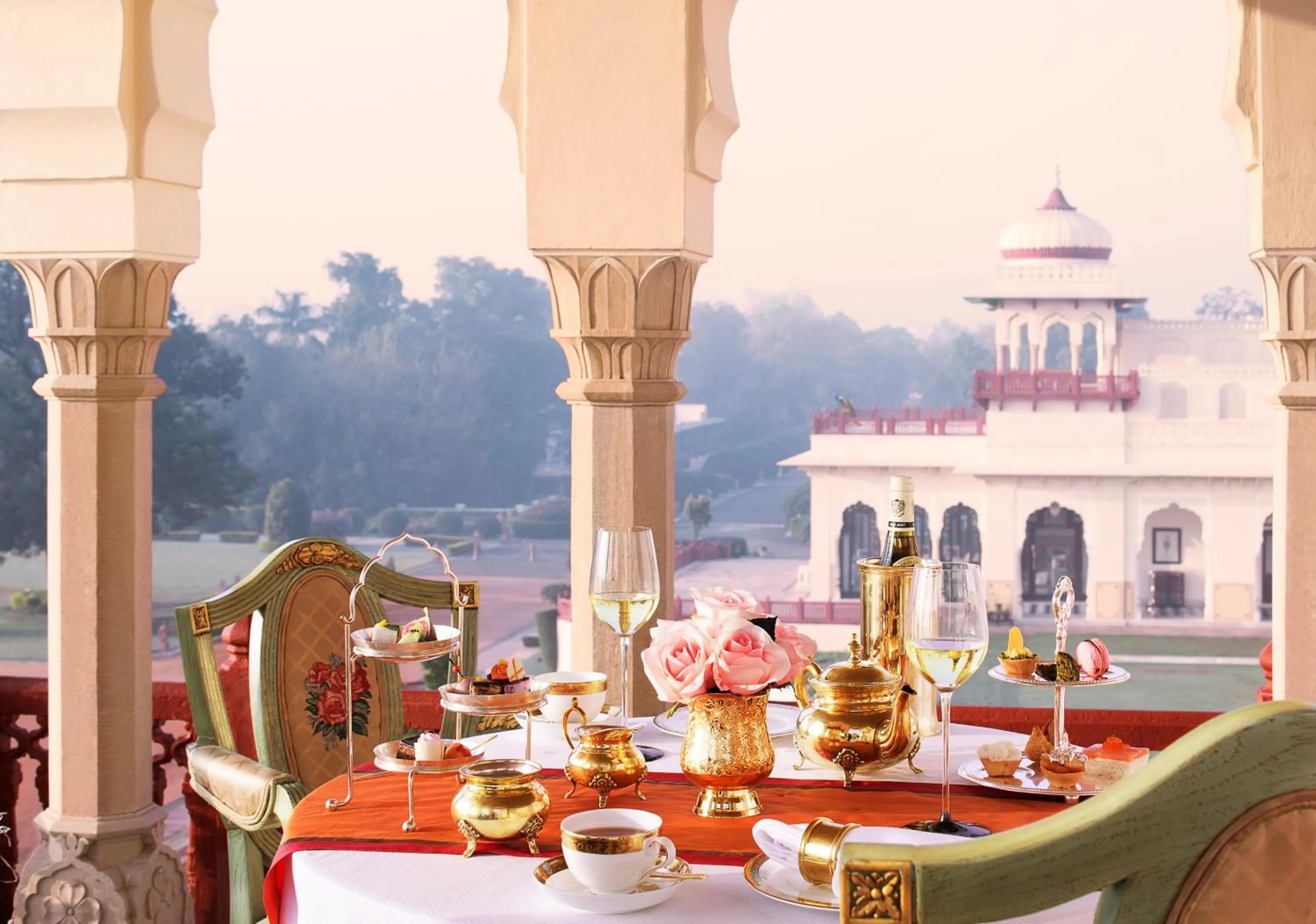 Food and drinks in Rambagh Palace