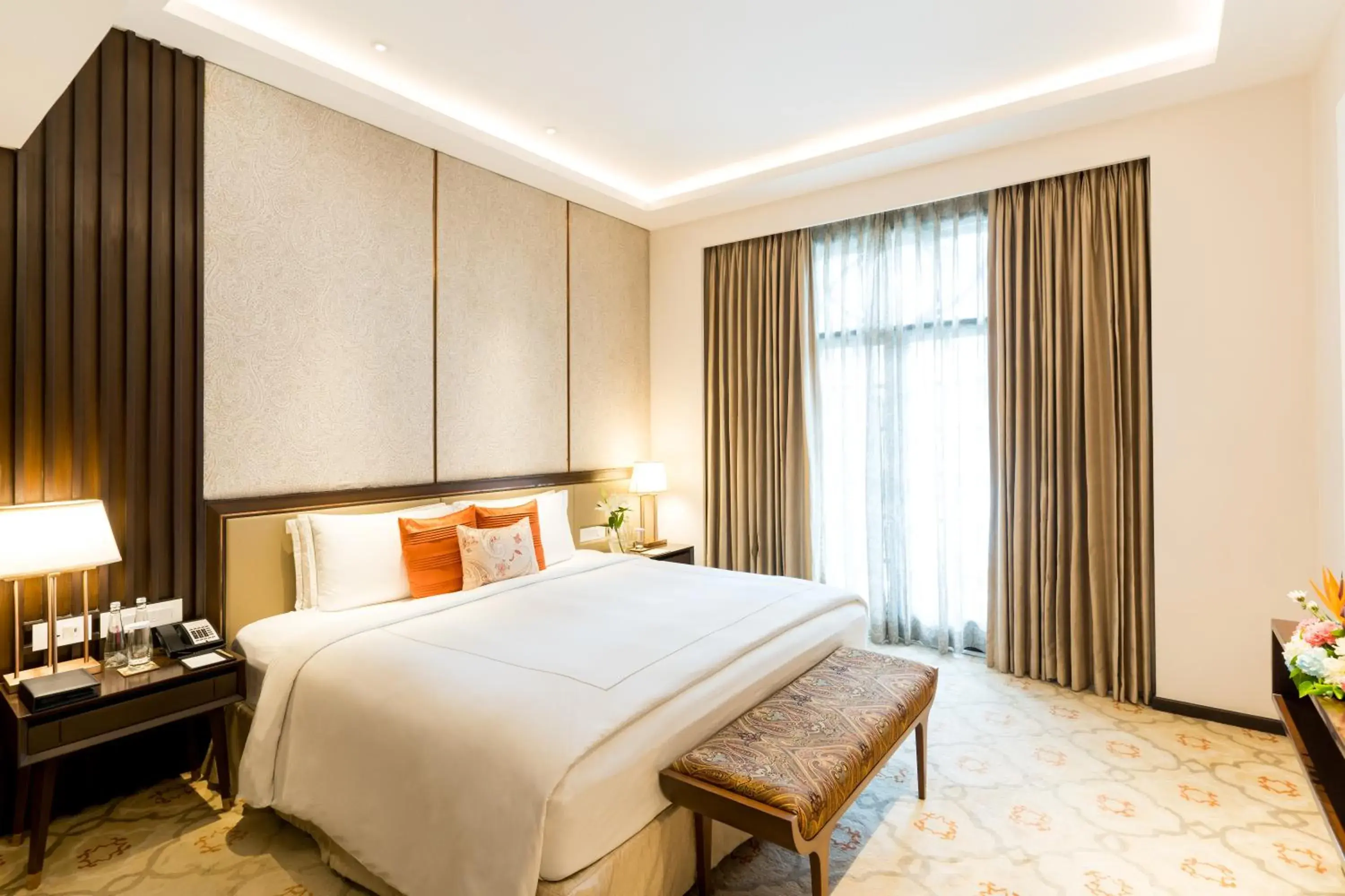 Bedroom, Bed in Taj Mahal Lucknow Bedroom, Bed in Taj Mahal Lucknow