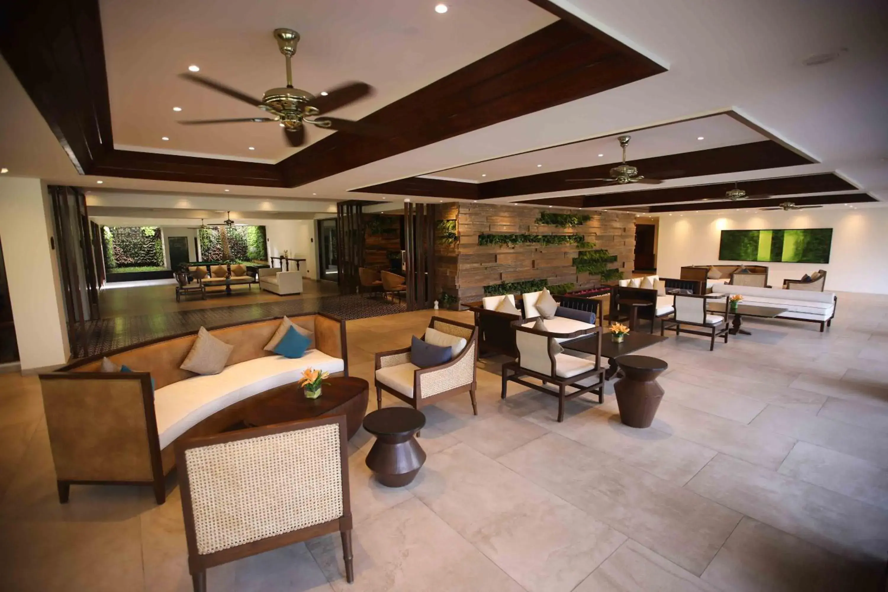 Lobby or reception in Taj Fisherman’s Cove Resort & Spa, Chennai Lobby or reception in Taj Fisherman’s Cove Resort & Spa, Chennai
