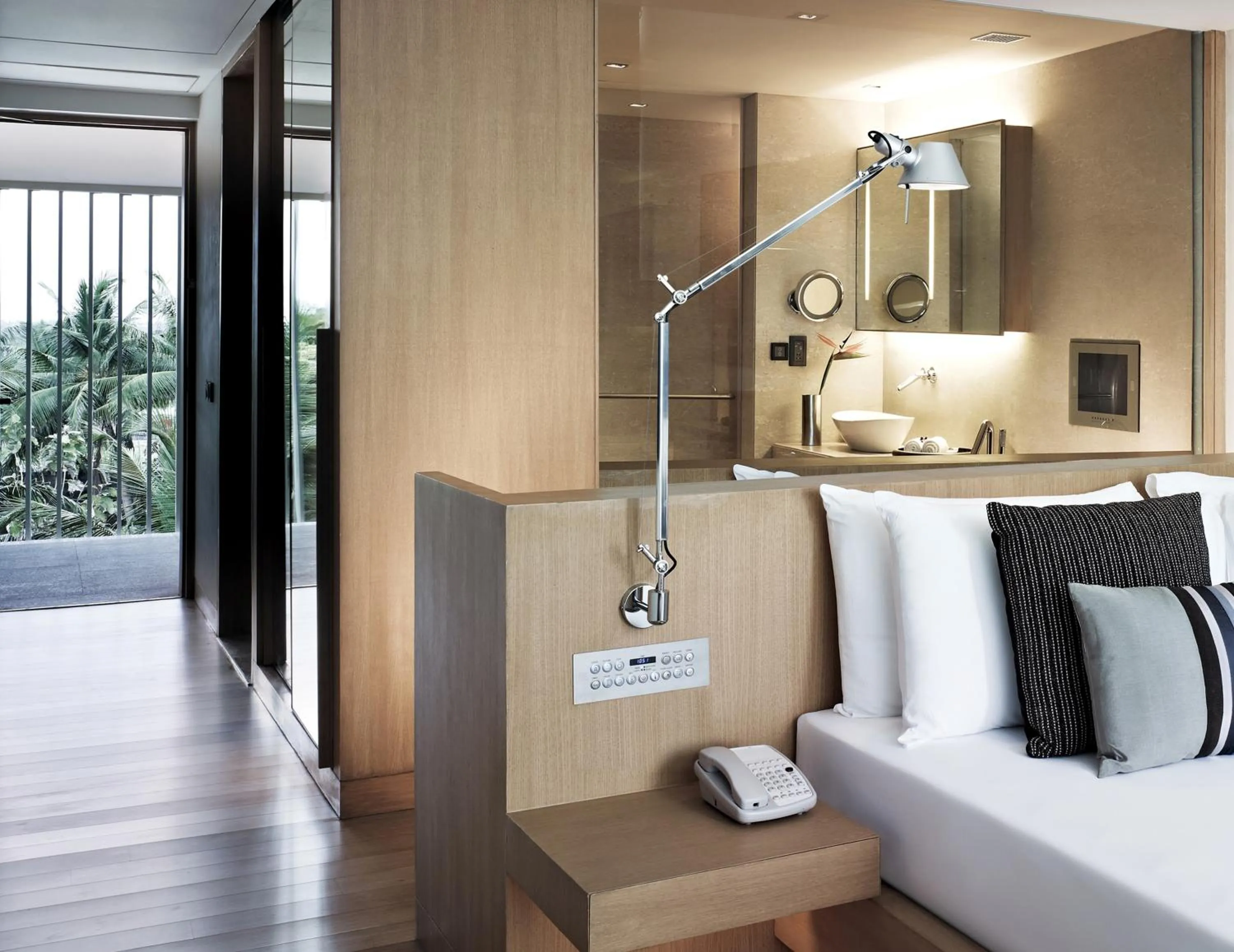 Bed in Taj Fisherman’s Cove Resort & Spa, Chennai