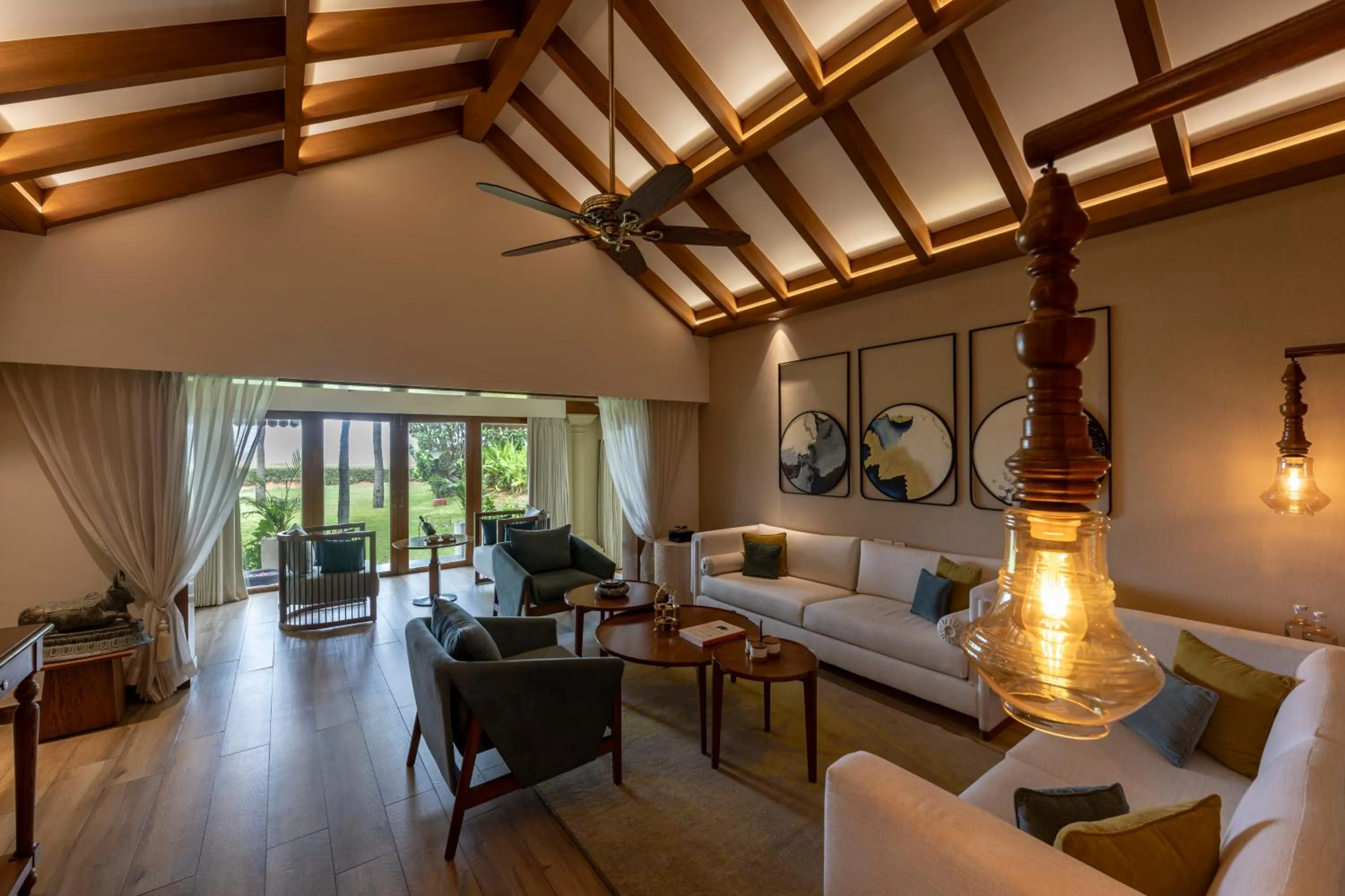 Living room in Taj Fisherman’s Cove Resort & Spa, Chennai