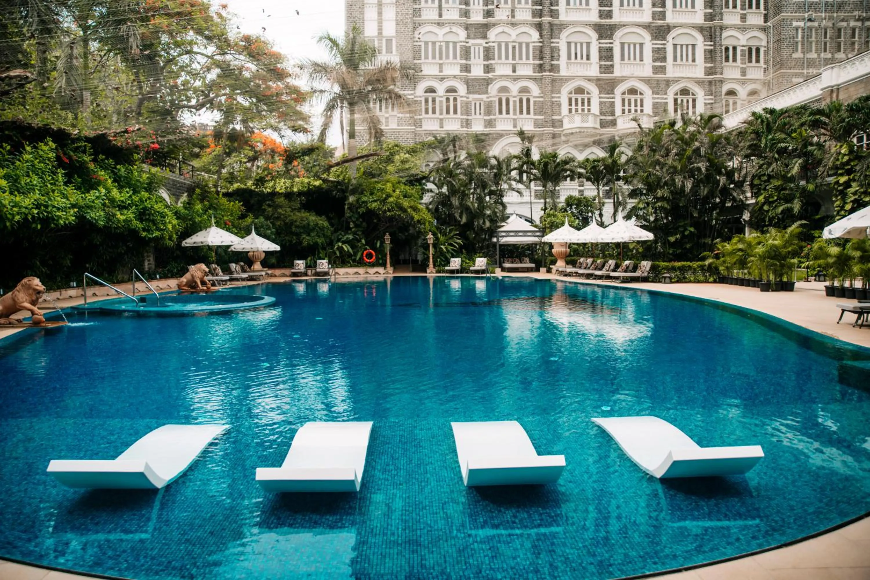 Swimming pool in The Taj Mahal Tower, Mumbai