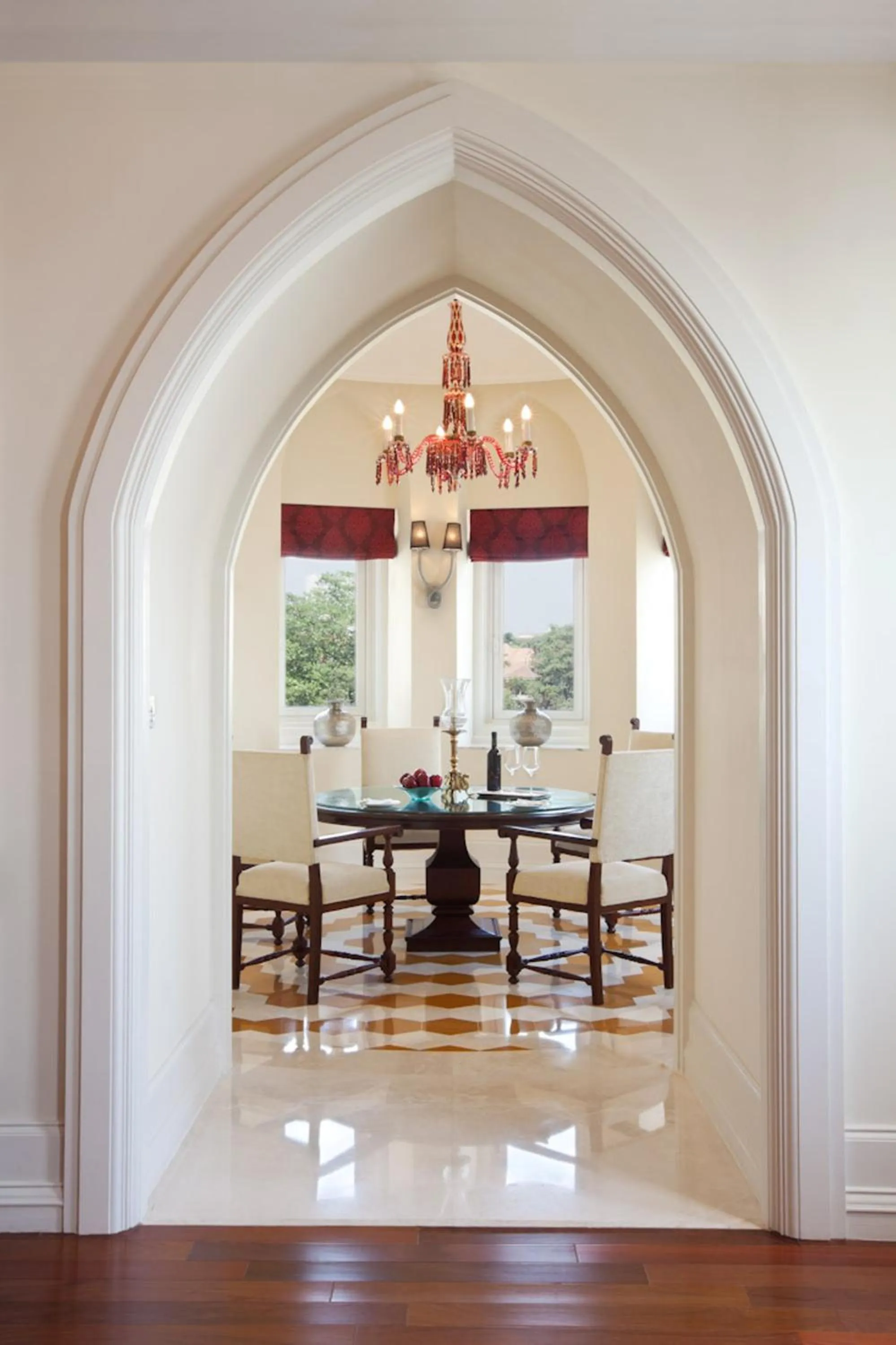 Seating area in The Taj Mahal Tower, Mumbai