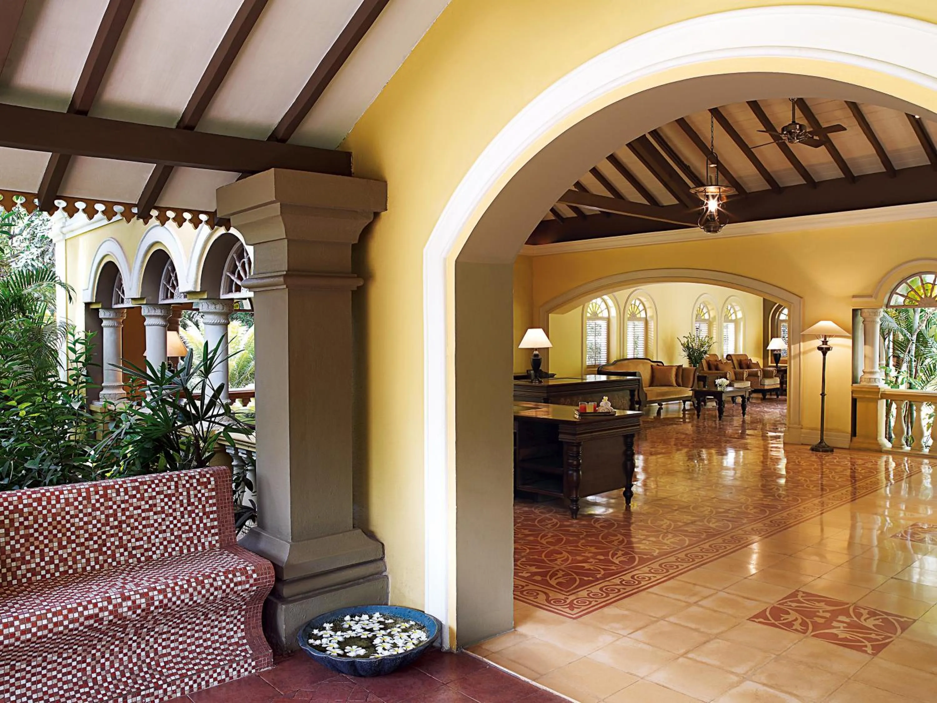 Lobby or reception in Taj Holiday Village Resort & Spa, Goa