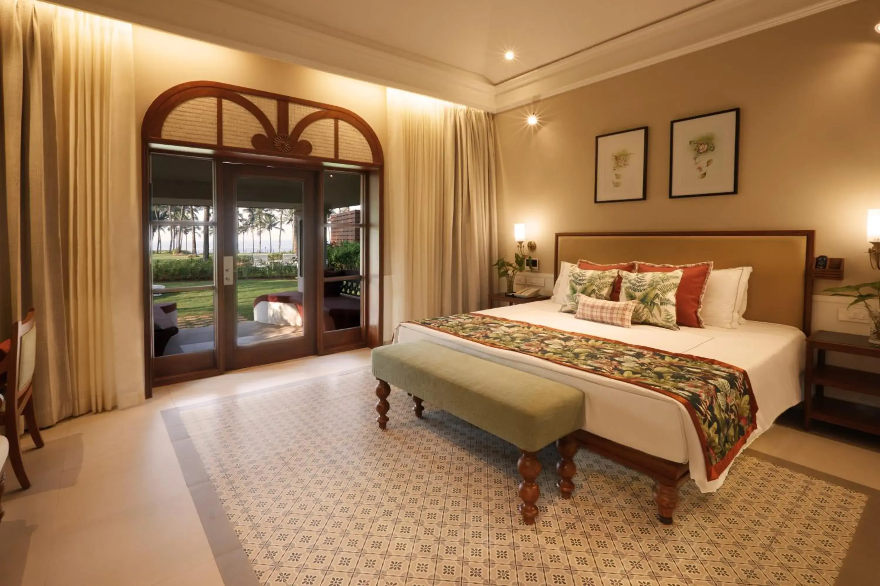 Bedroom, Bed in Taj Holiday Village Resort & Spa, Goa Bedroom, Bed in Taj Holiday Village Resort & Spa, Goa