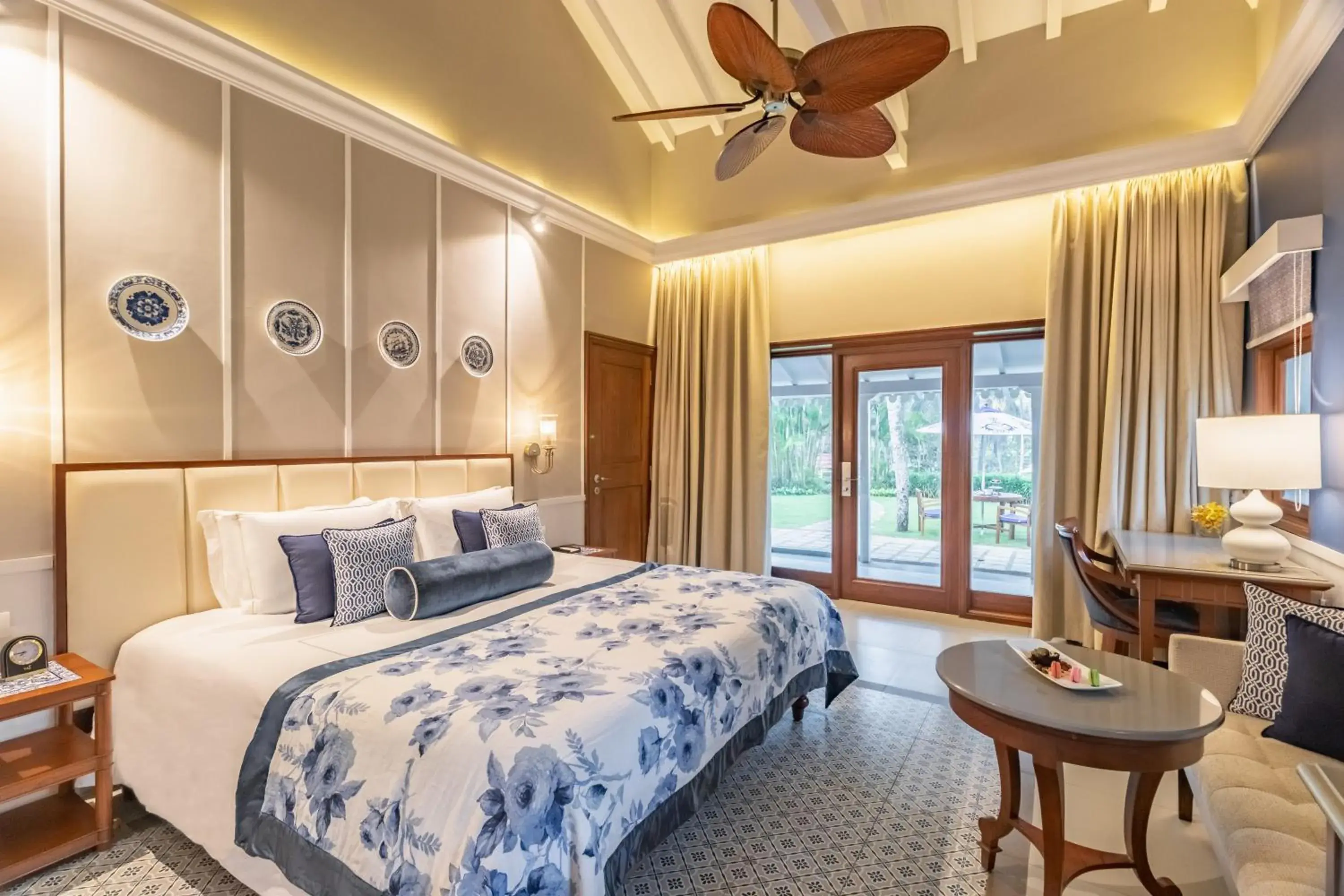 Bedroom, Bed in Taj Holiday Village Resort & Spa, Goa Bedroom, Bed in Taj Holiday Village Resort & Spa, Goa