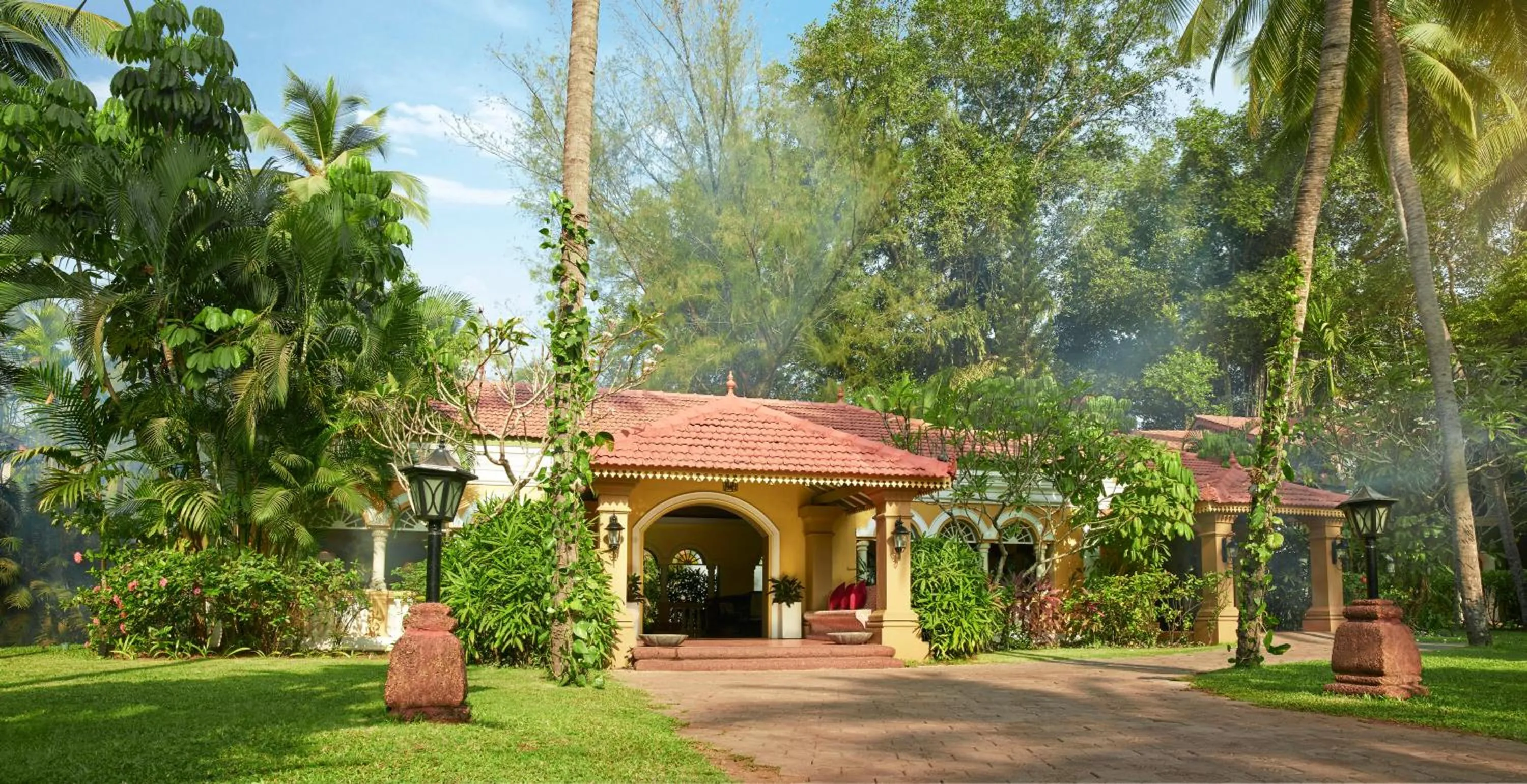 Facade/entrance in Taj Holiday Village Resort & Spa, Goa
