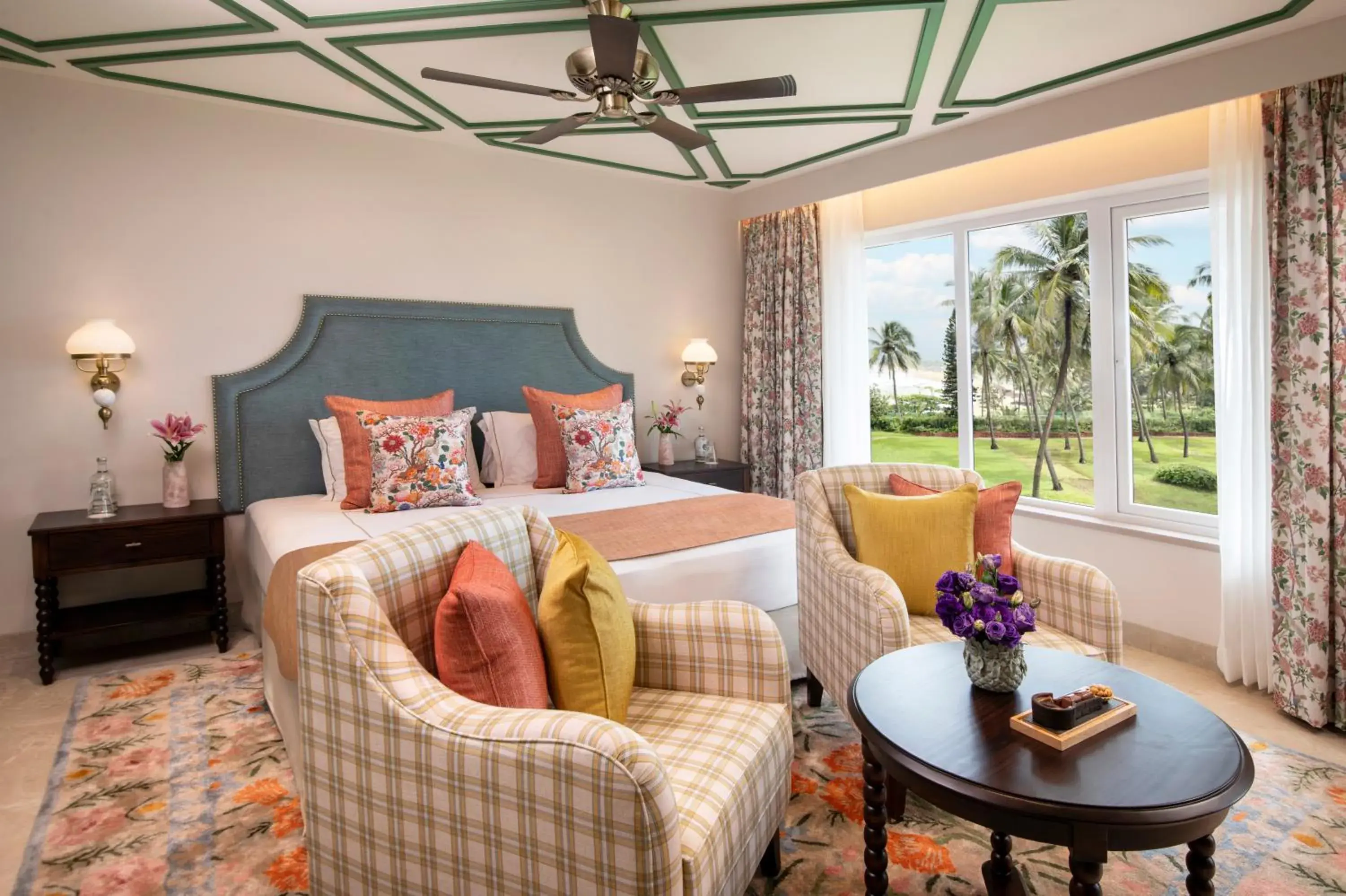 Bedroom, Bed in Taj Fort Aguada Resort & Spa, Goa Bedroom, Bed in Taj Fort Aguada Resort & Spa, Goa