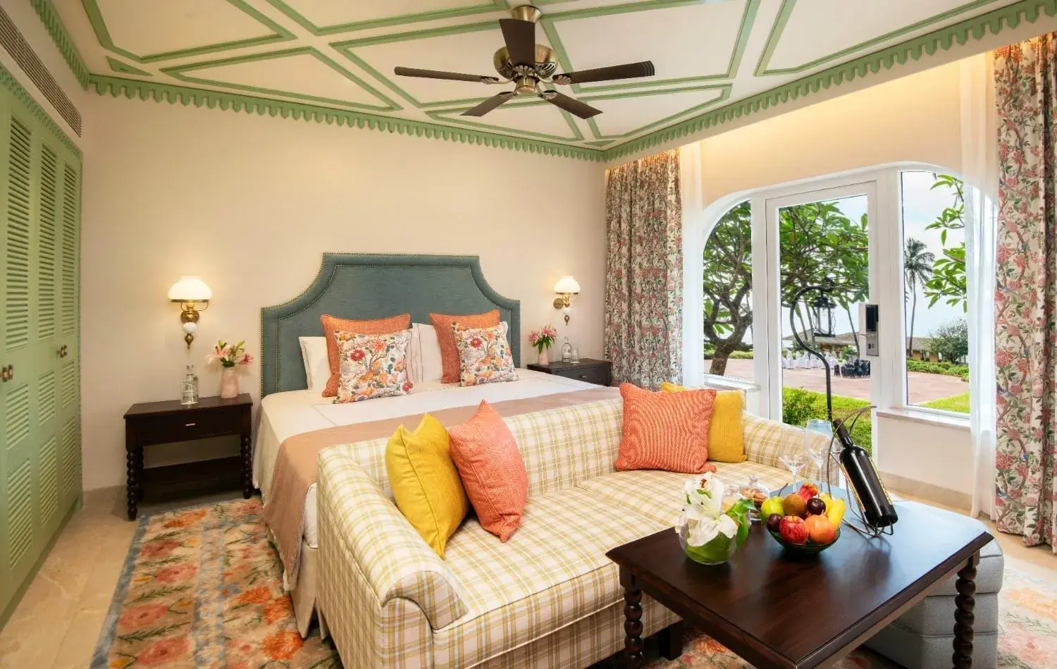 Bedroom, Bed in Taj Fort Aguada Resort & Spa, Goa Bedroom, Bed in Taj Fort Aguada Resort & Spa, Goa