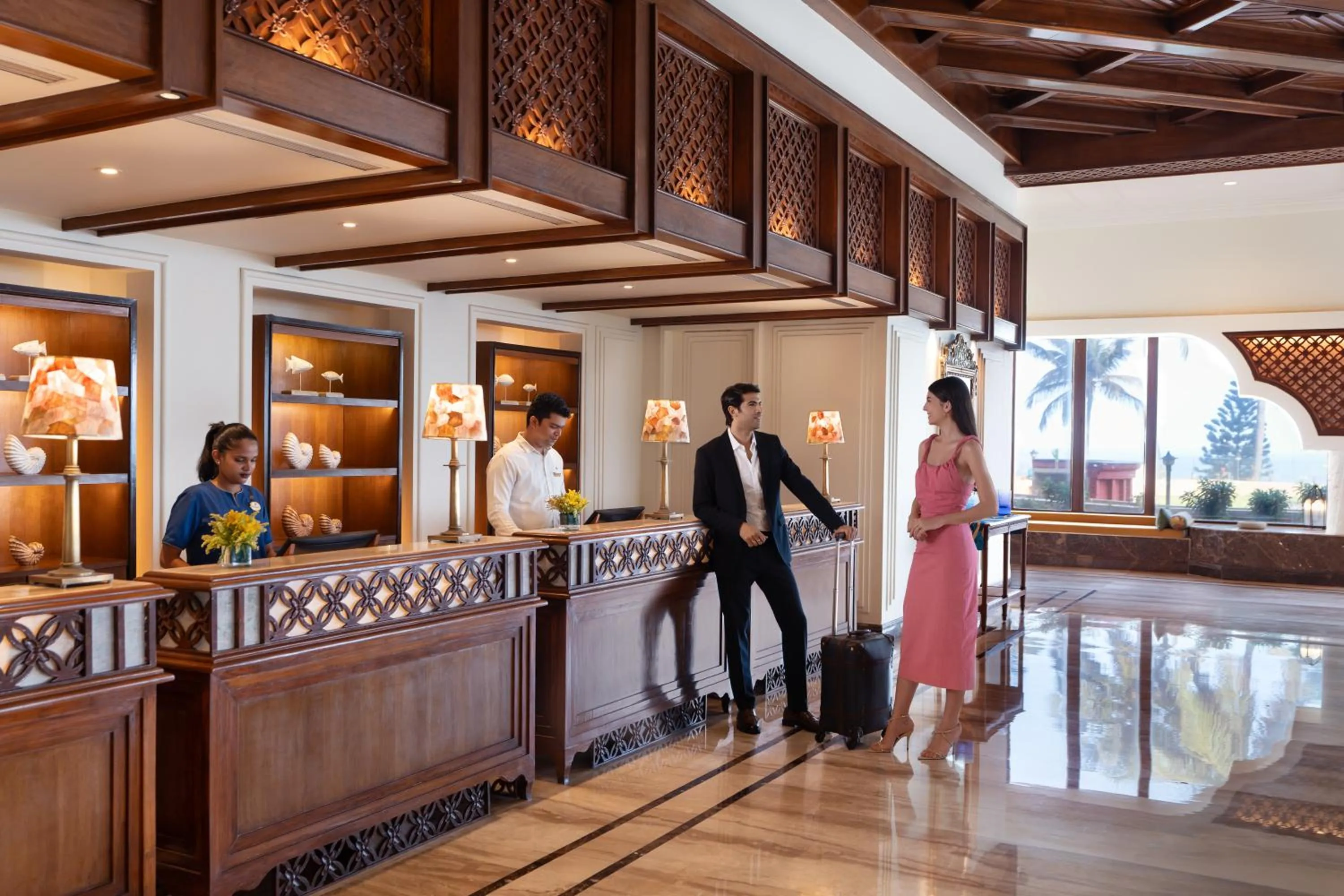 Lobby or reception in Taj Fort Aguada Resort & Spa, Goa